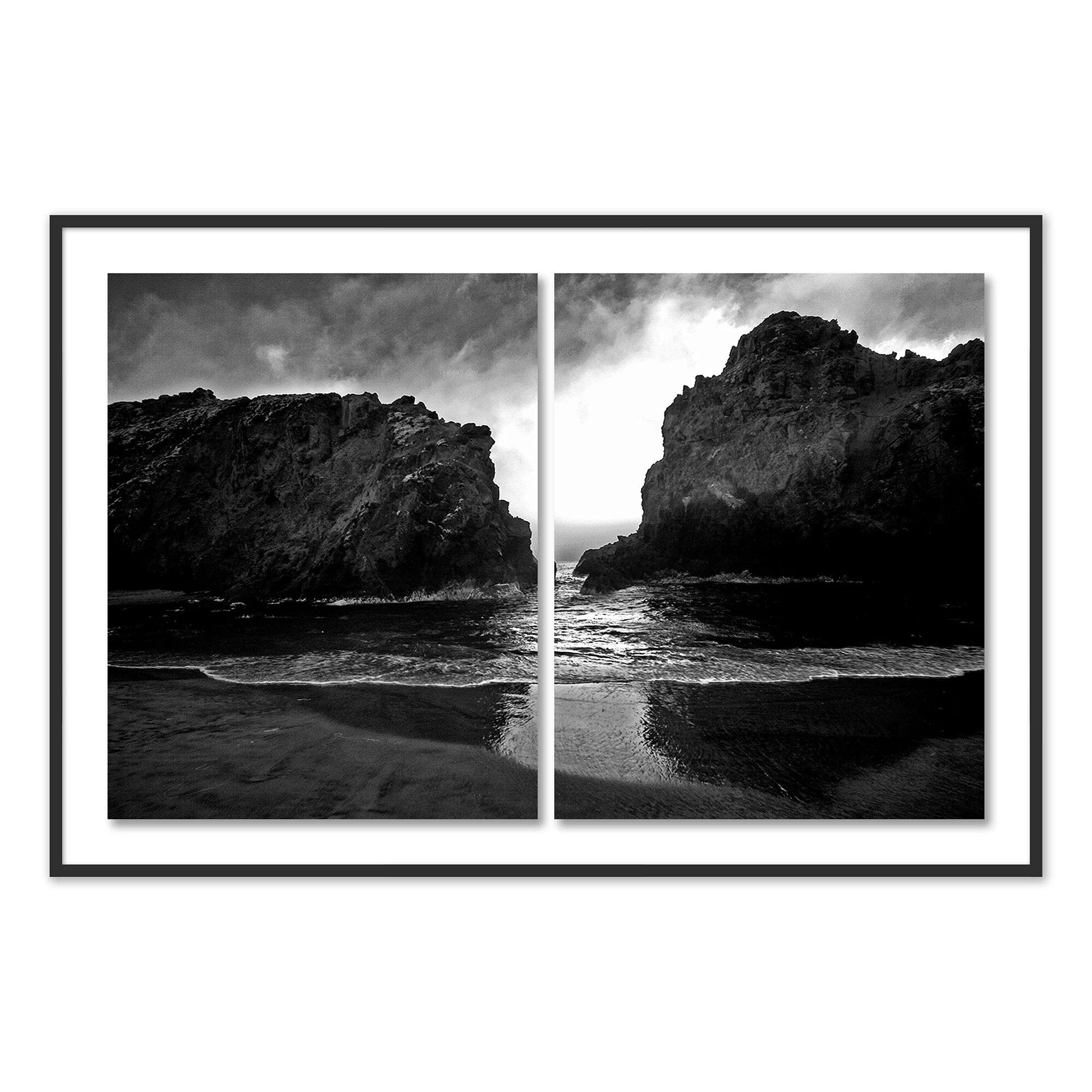 Big Sur by Gold Rush Art Co. – Black 2.5 Maple
