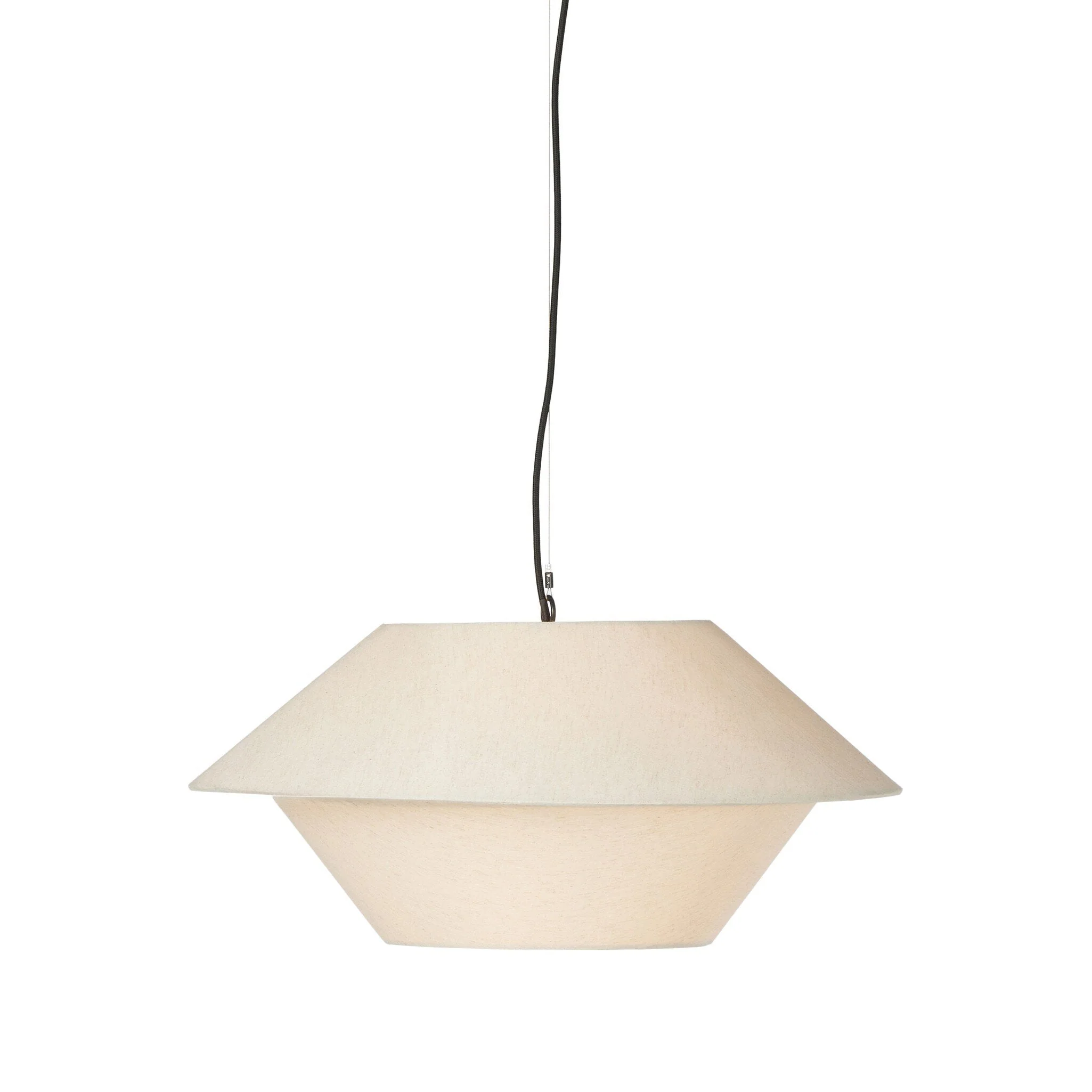 Mccarthy Pendant - Beige Linen - Image 2