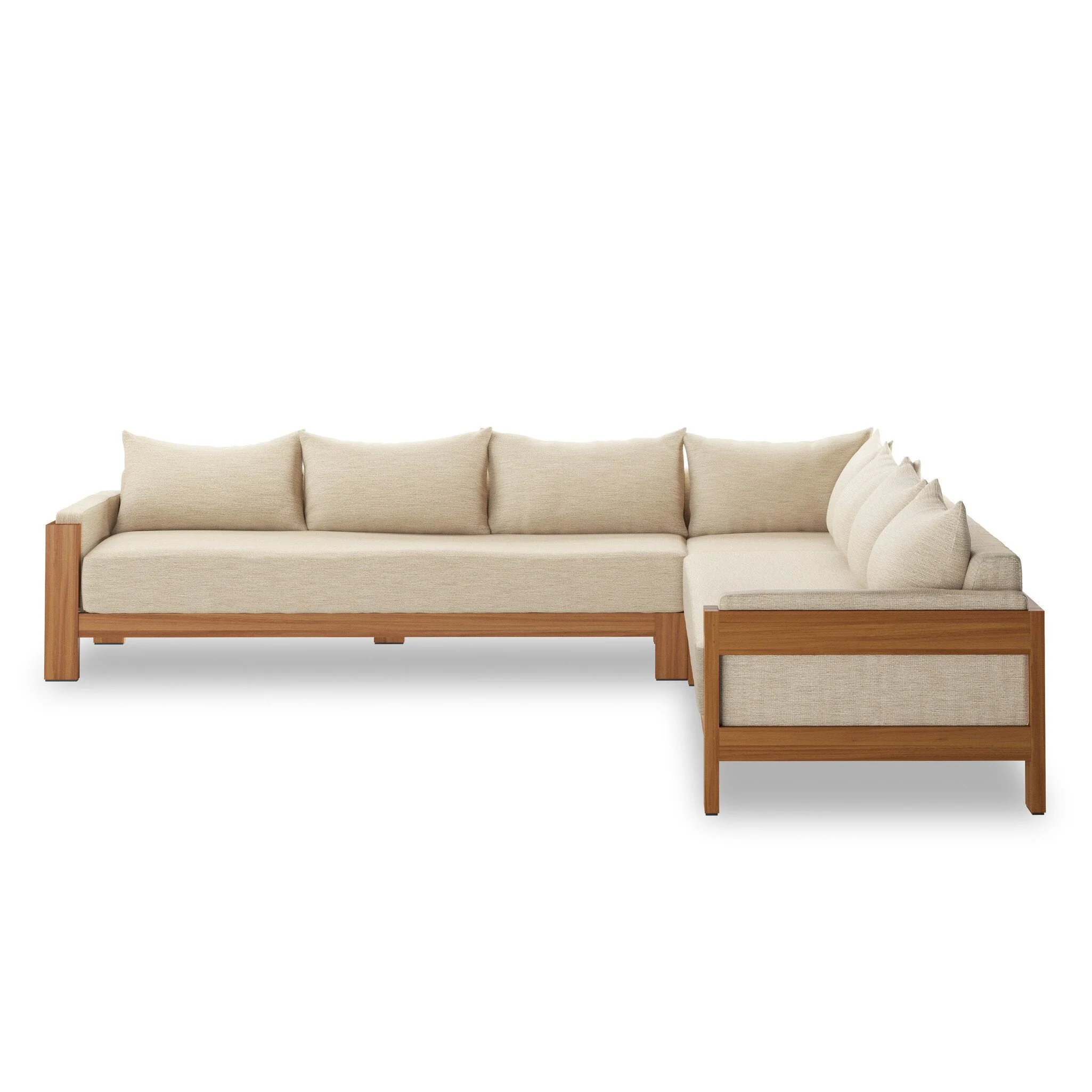 Chapman Outdoor 3Pc Sectional – Casa Cream