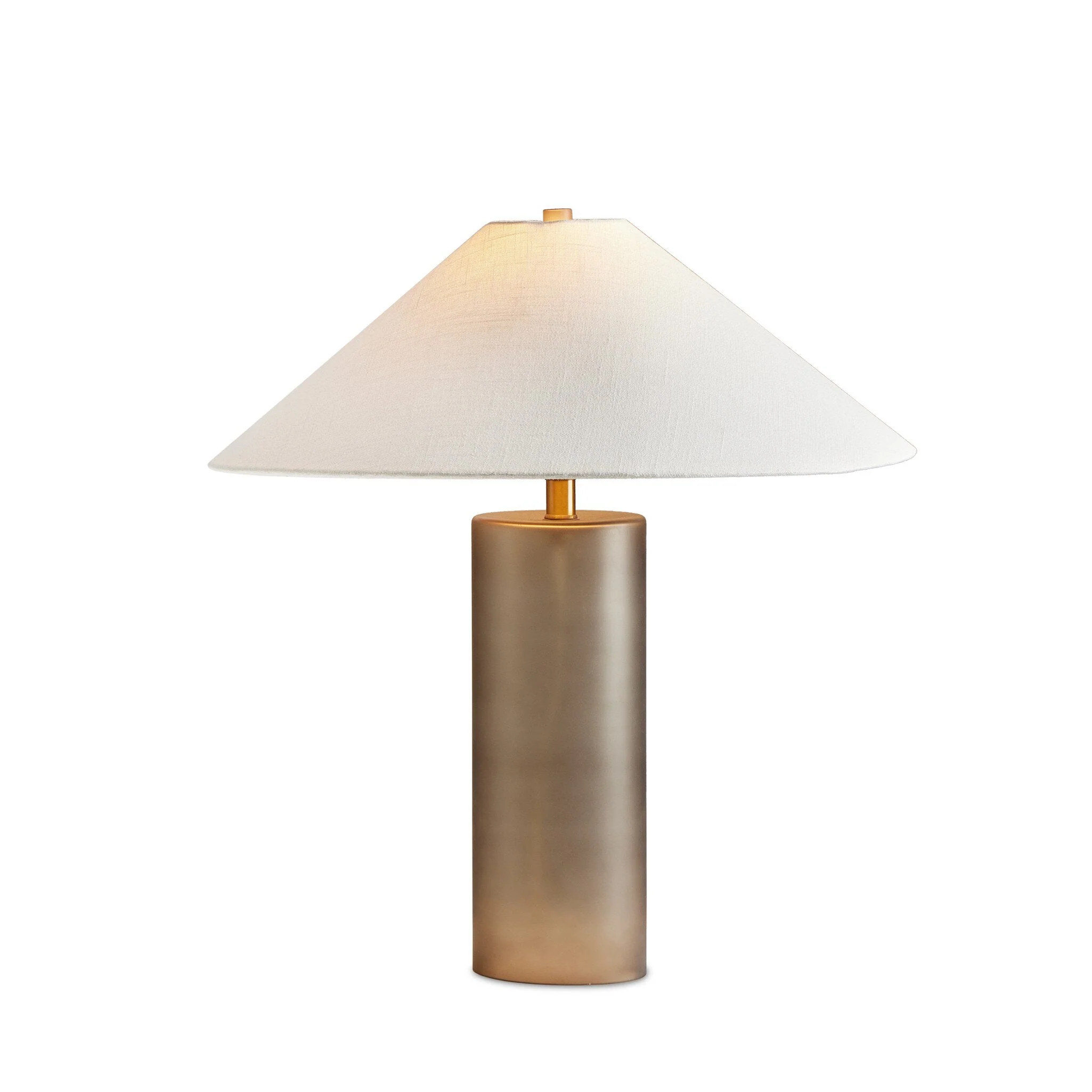Patton Table Lamp - Smoked Blown Glass - Image 2