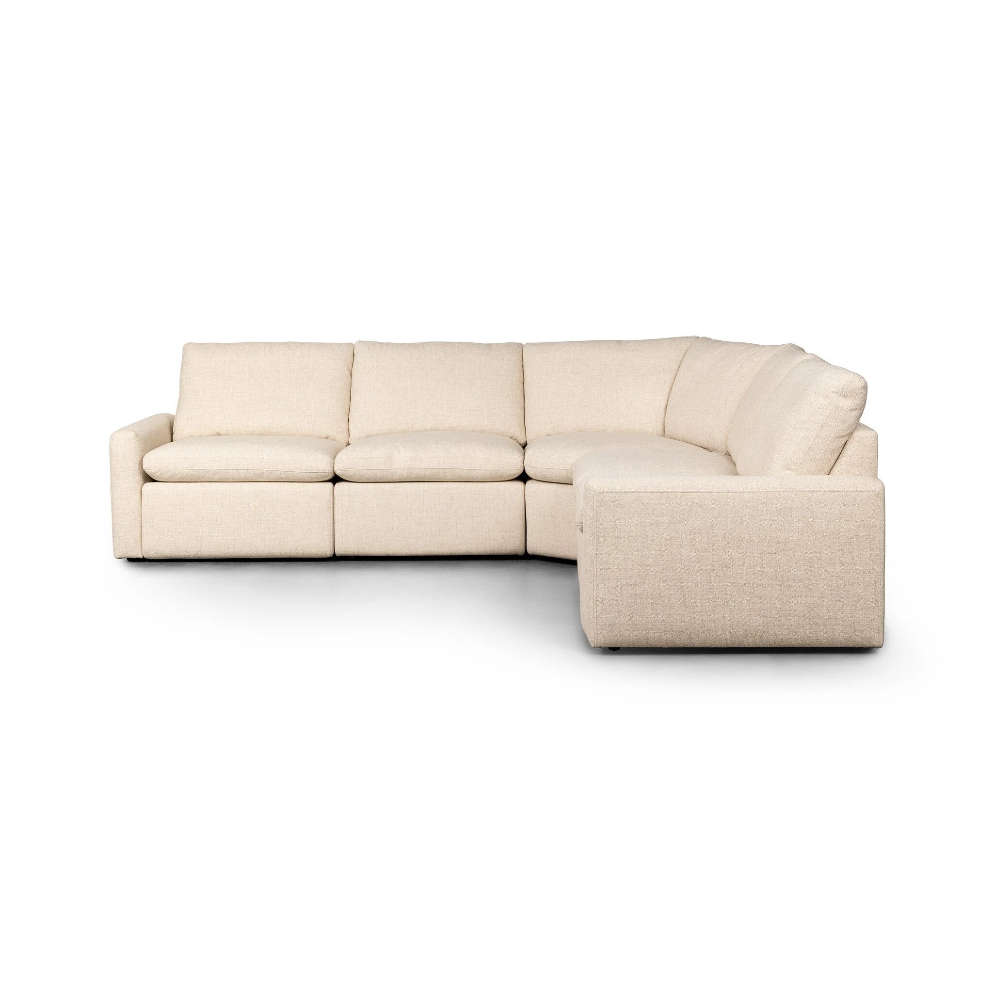 Tillery Power Recliner 5-Piece Sectional - Antigo Natural - Image 1