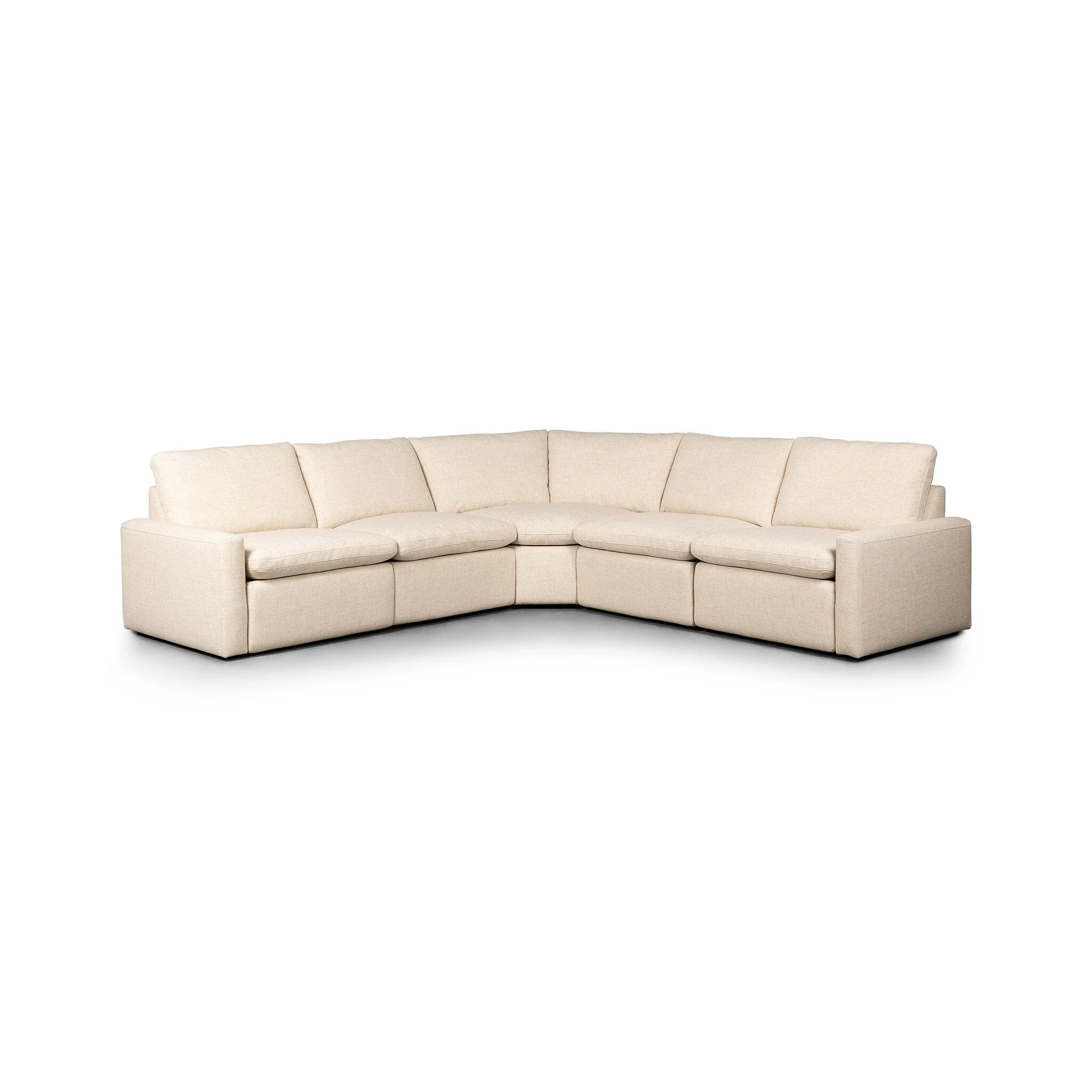 Tillery Power Recliner 5-Piece Sectional - Antigo Natural - Image 2