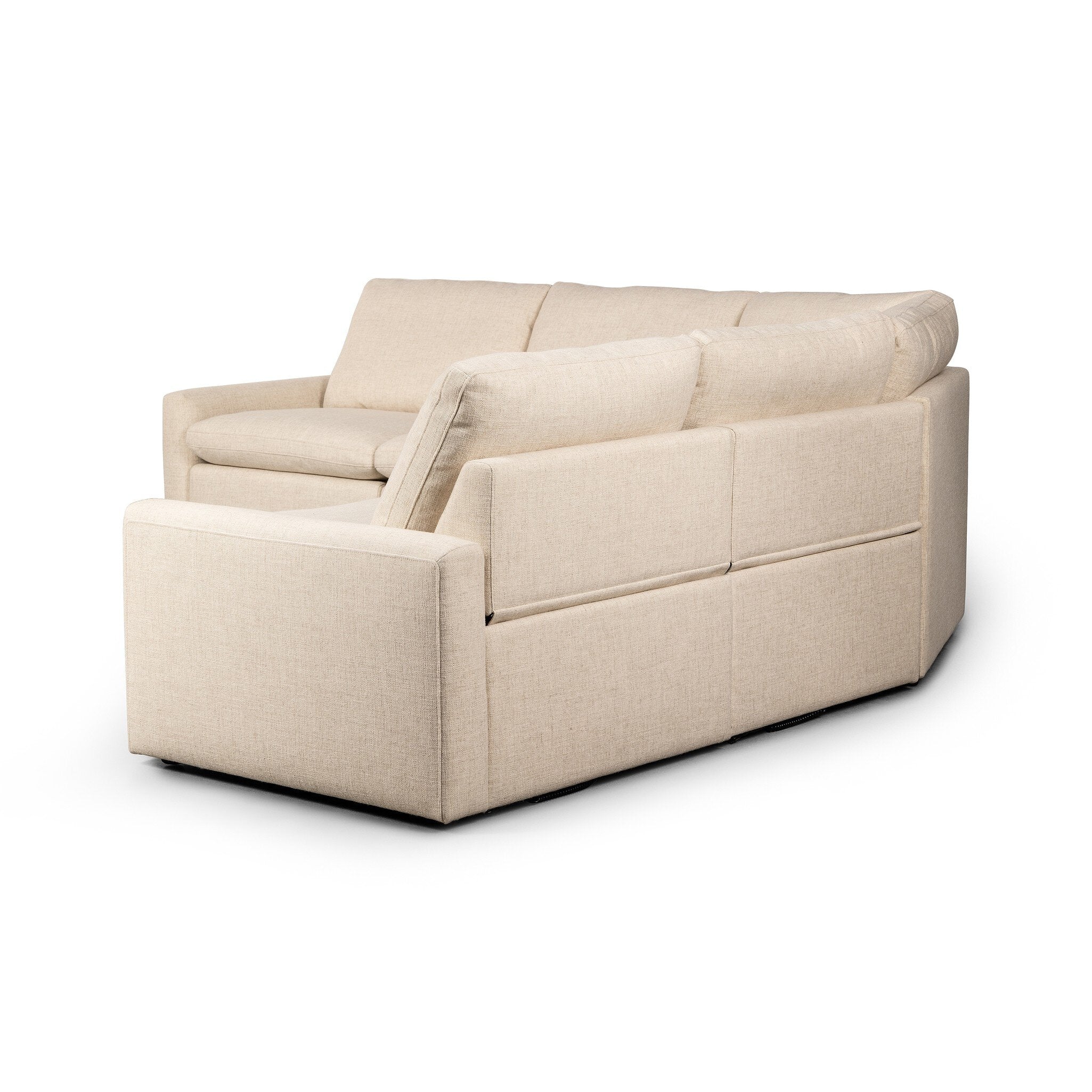Tillery Power Recliner 5-Piece Sectional - Antigo Natural - Image 3