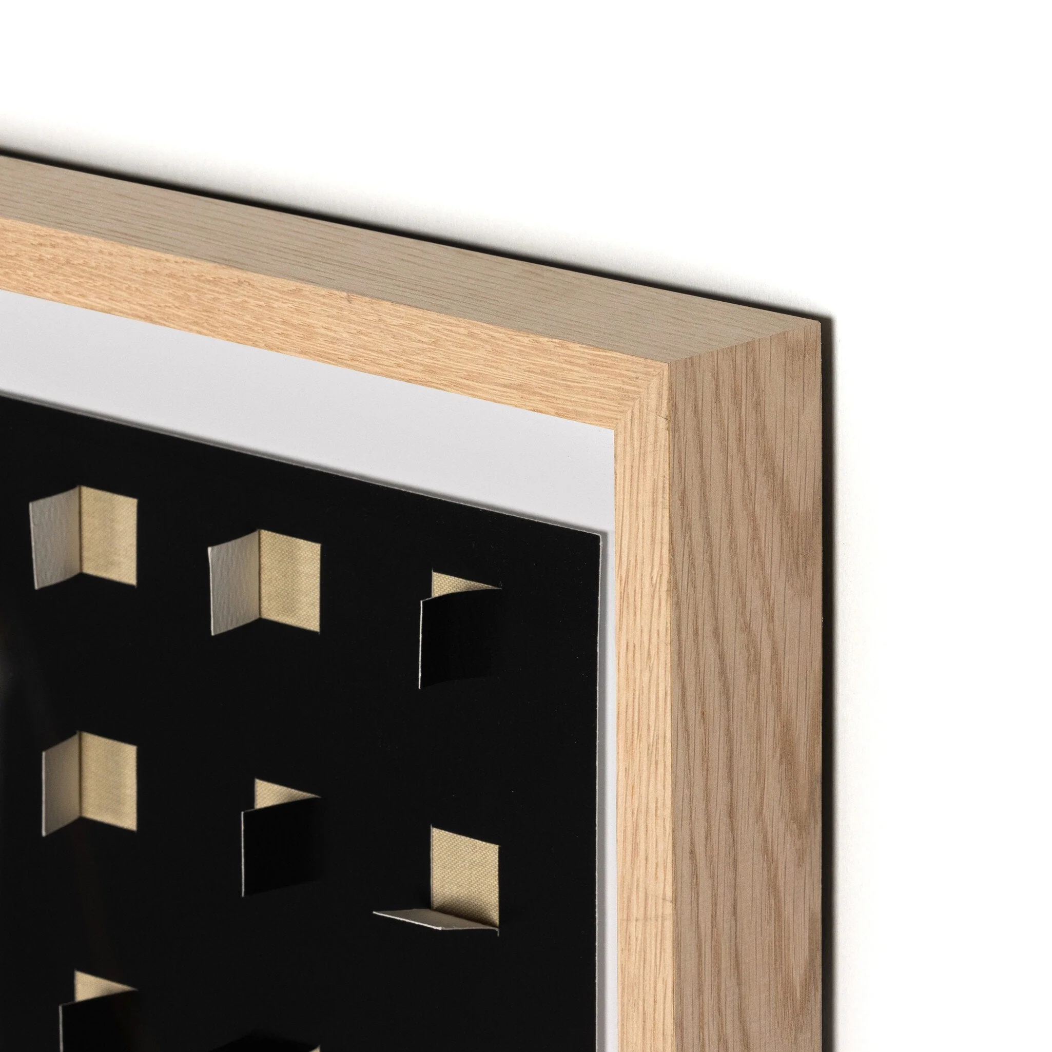 See Through Black by FH Art Studio - Vertical Grain 2.5 White Oak - Image 3