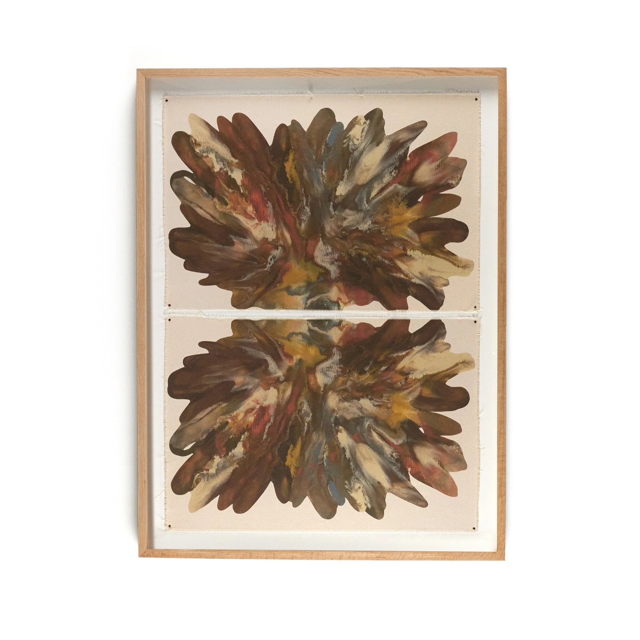 Rorschach Earth by Orfeo Quagliata - Vertical Grain 2.5 White Oak - Image 1