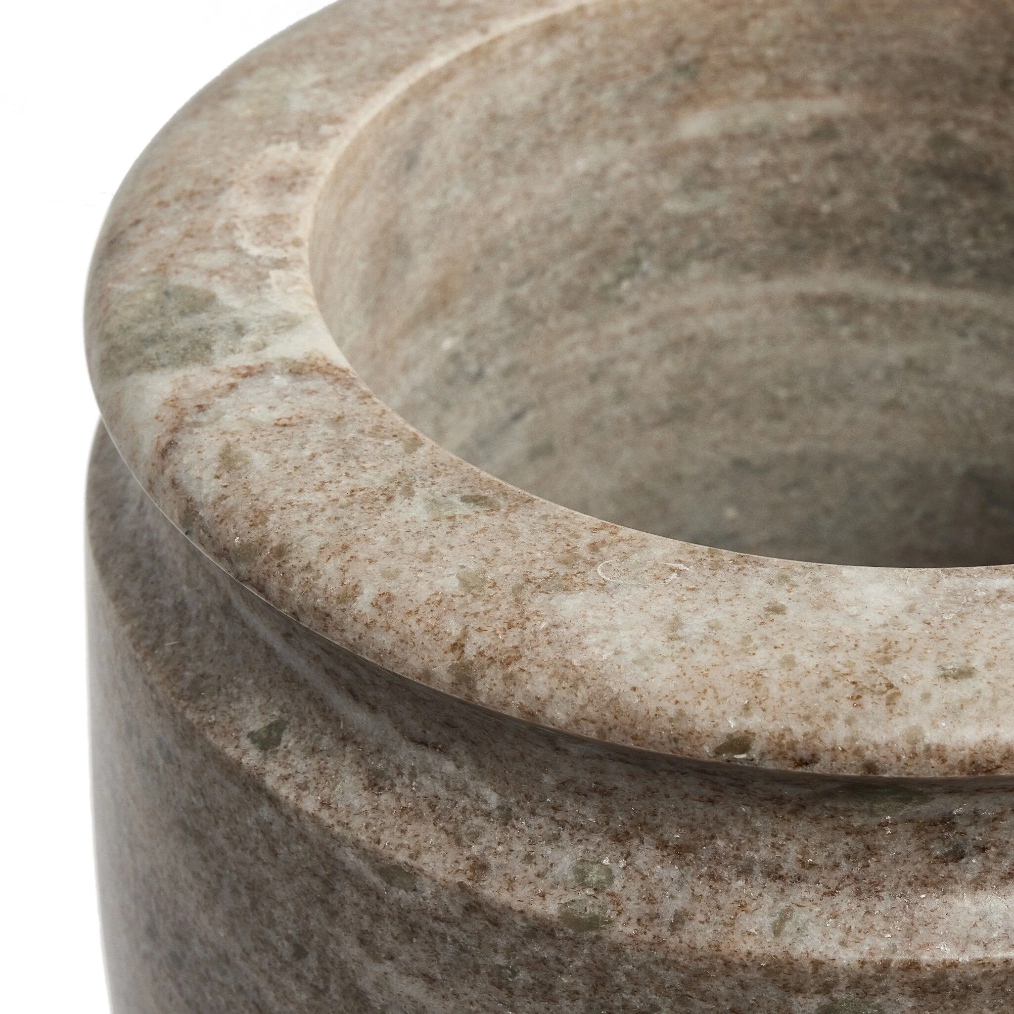 Devi Vase - Antique White Marble - Image 3