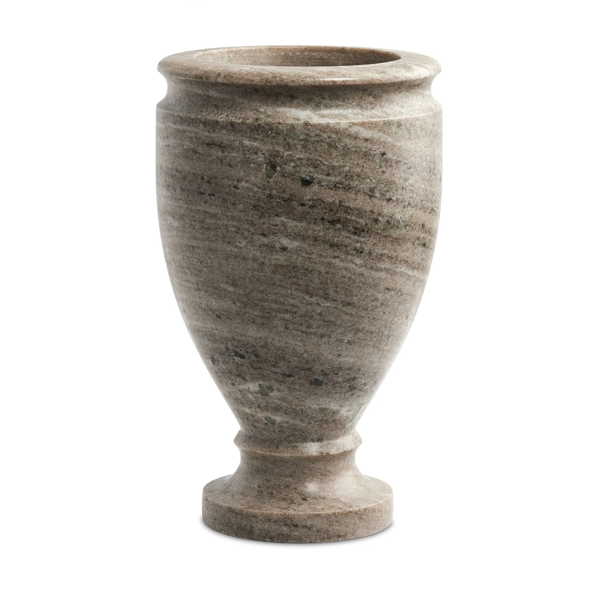Devi Vase – Antique White Marble