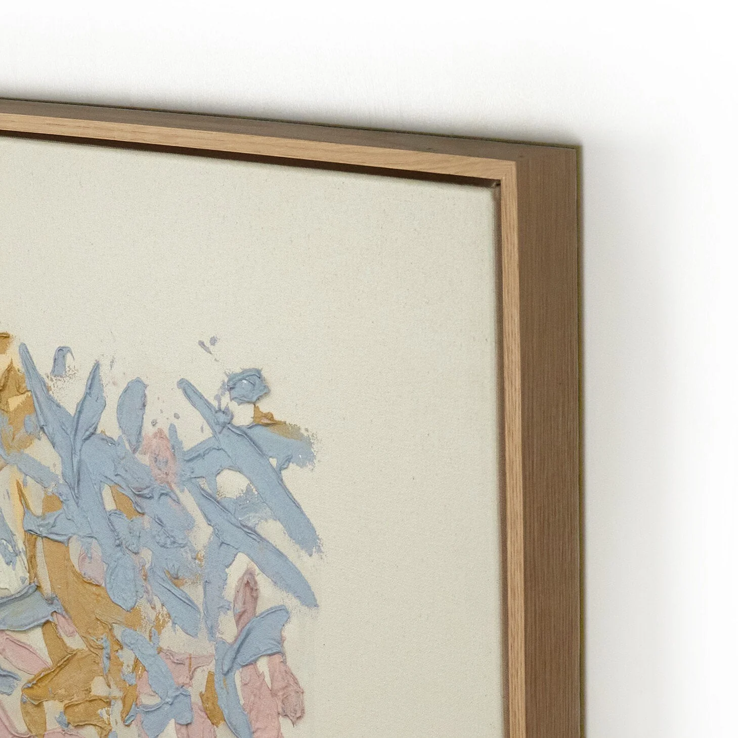 Our Hands Are Open No. 14 by Tyler Guinn - Vertical Grain White Oak Floater - Image 3