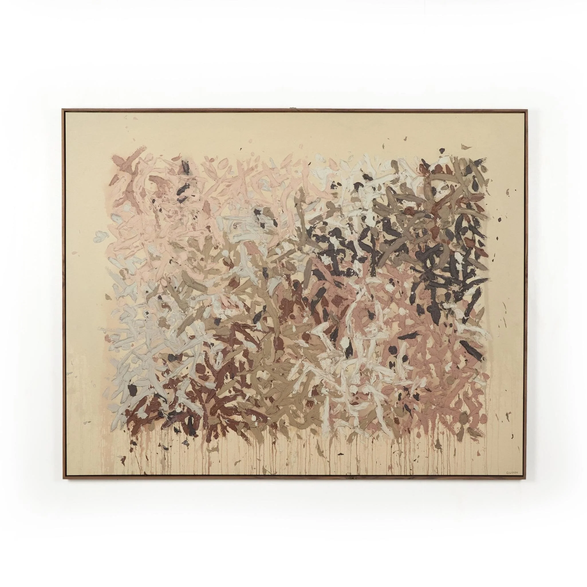 Still His People by Tyler Guinn - Rustic Walnut Floater - Image 1