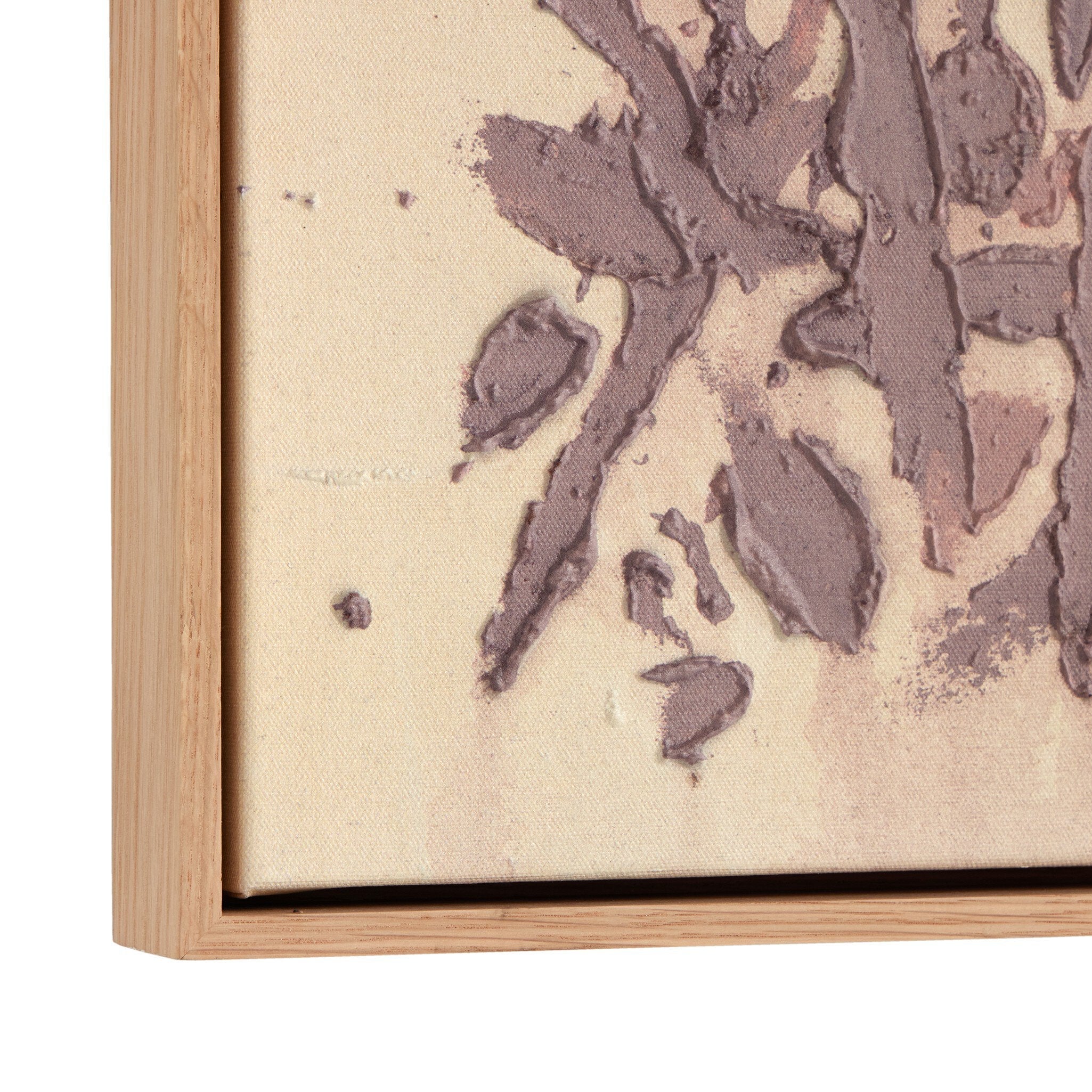 They Cling To The Rock No.6 by Tyler Guinn - Vertical Grain White Oak Floater - Image 2