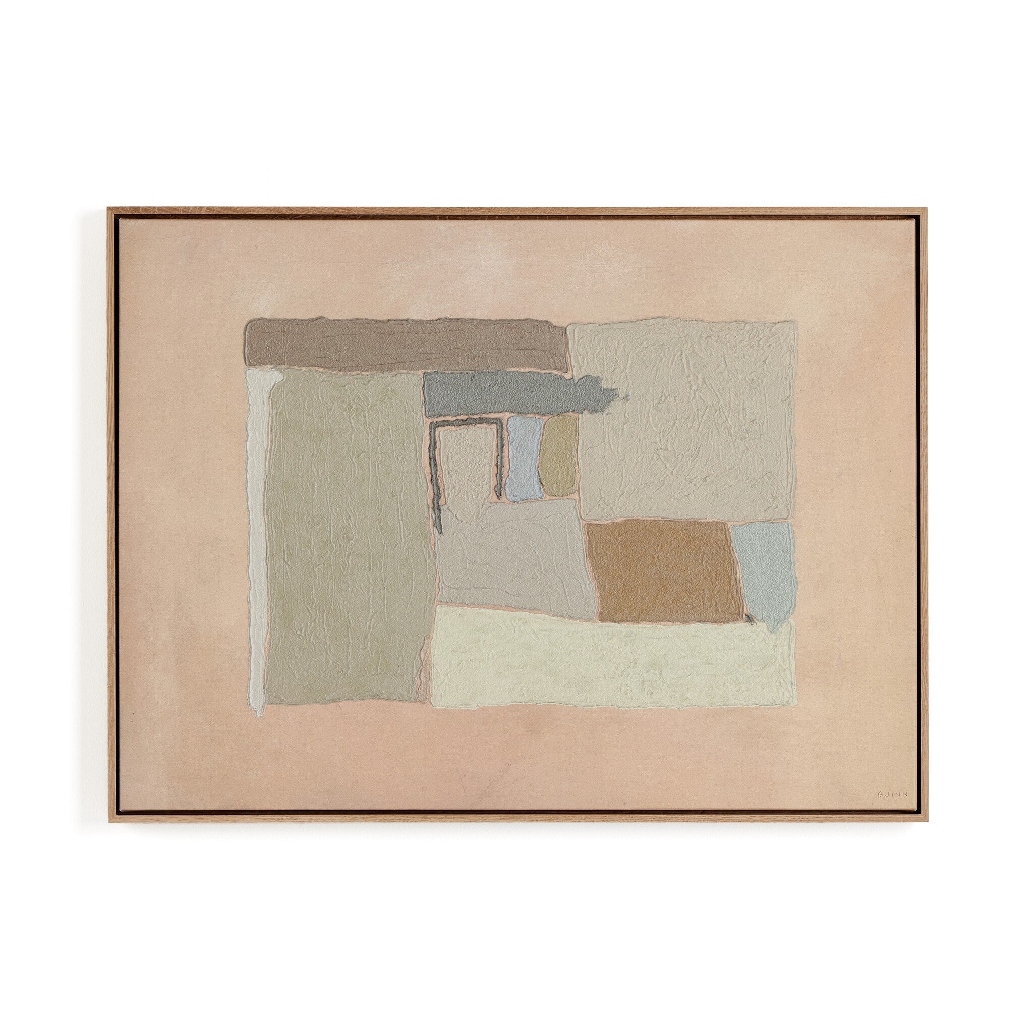 Earthenware by Tyler Guinn - Vertical Grain White Oak Floater - Image 1