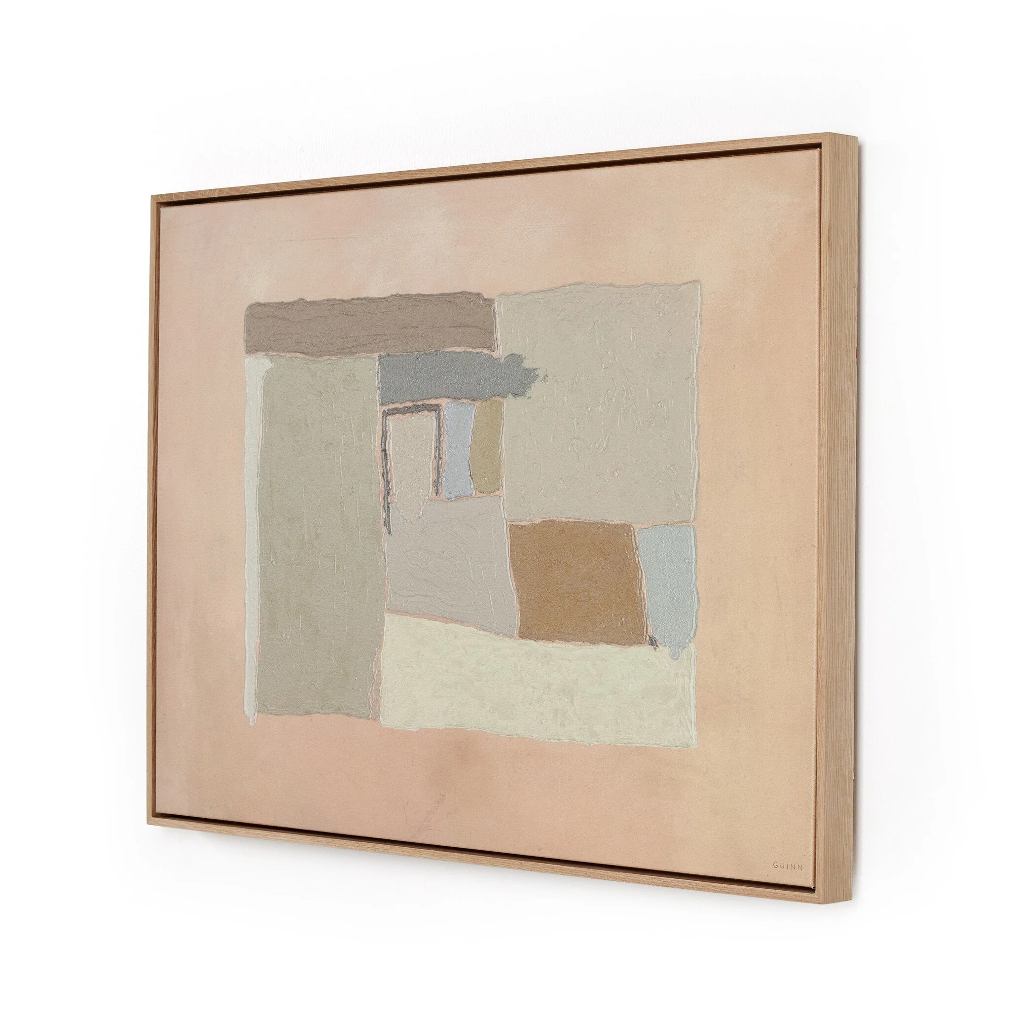 Earthenware by Tyler Guinn - Vertical Grain White Oak Floater - Image 2