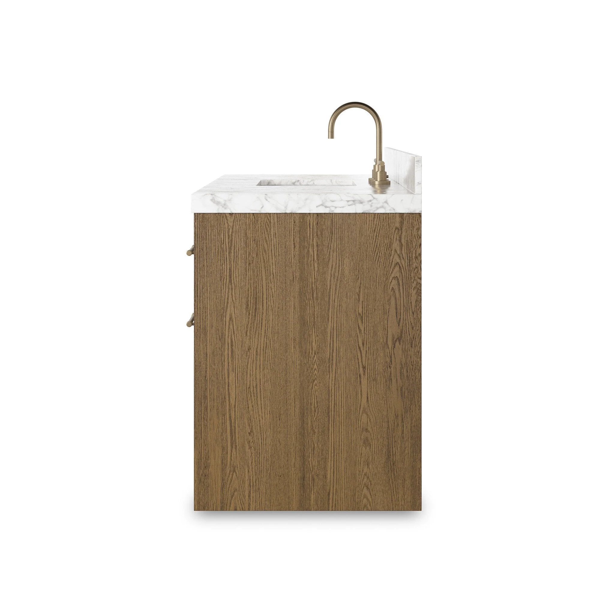 Anthem Single Wide Vanity - Washed Natural Veneer - Image 3