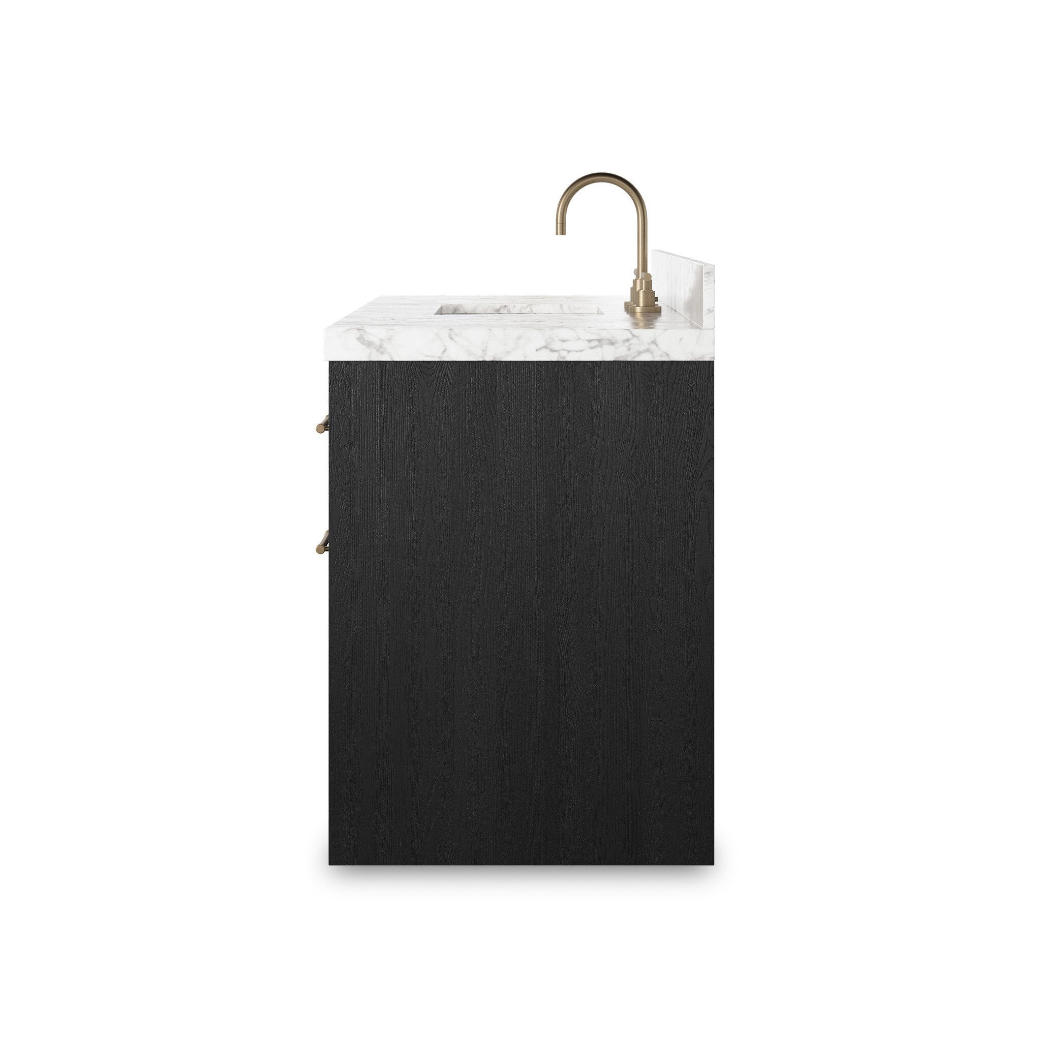 Anthem Single Wide Vanity - Black Wash Oak Veneer - Image 3