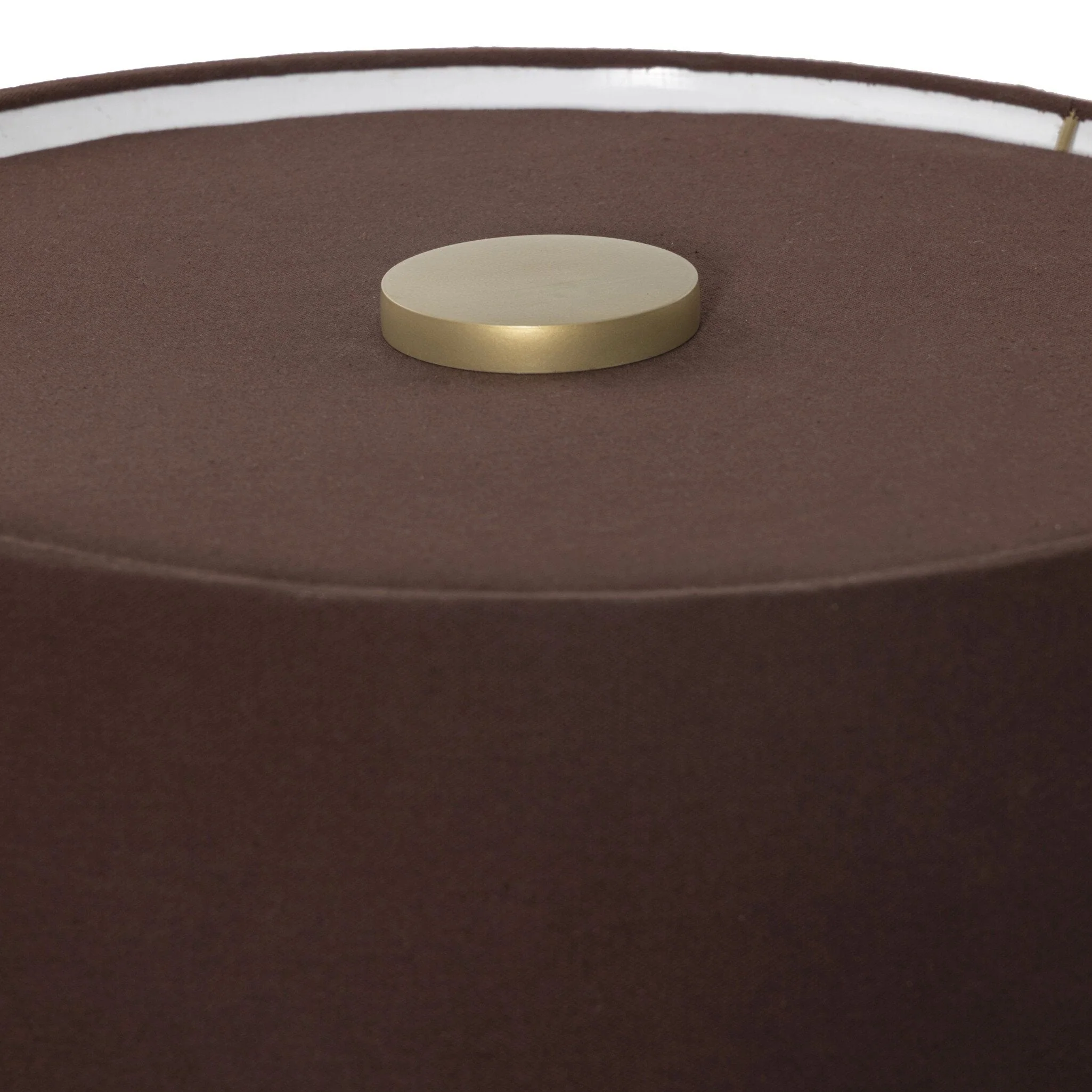 Hensley Table Lamp - Antique Brass Iron | Deep Plum - Image 3