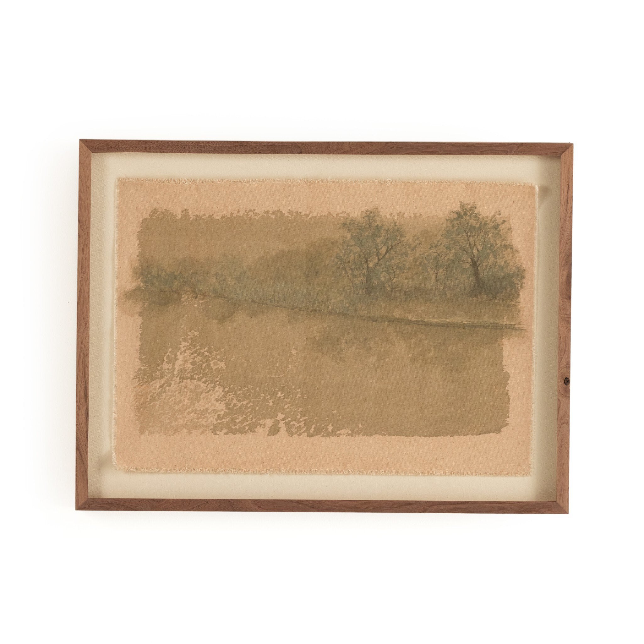 Daughters Of The Water III by Aileen Fitzgerald - Rustic 2.5 Walnut - Image 1