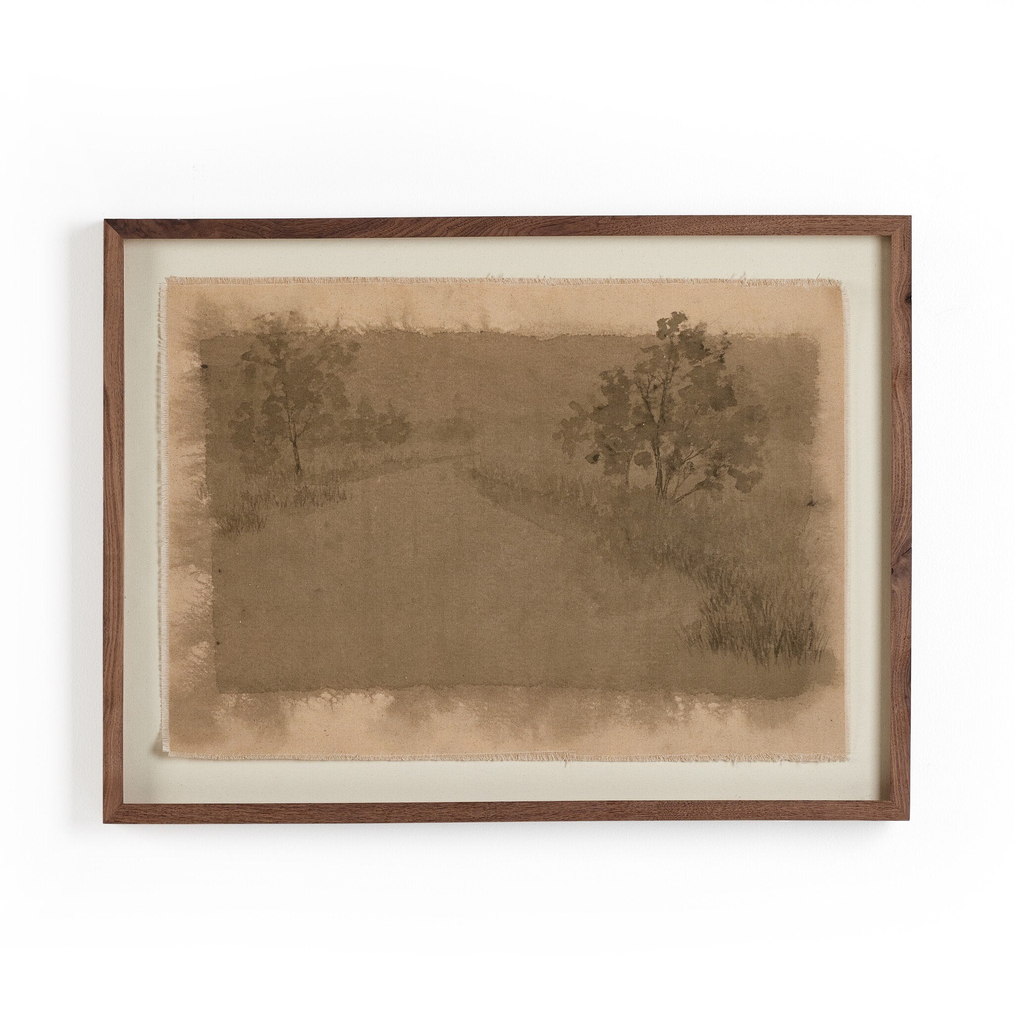 Daughters Of The Water VI by Aileen Fitzgerald - Rustic 2.5 Walnut - Image 1
