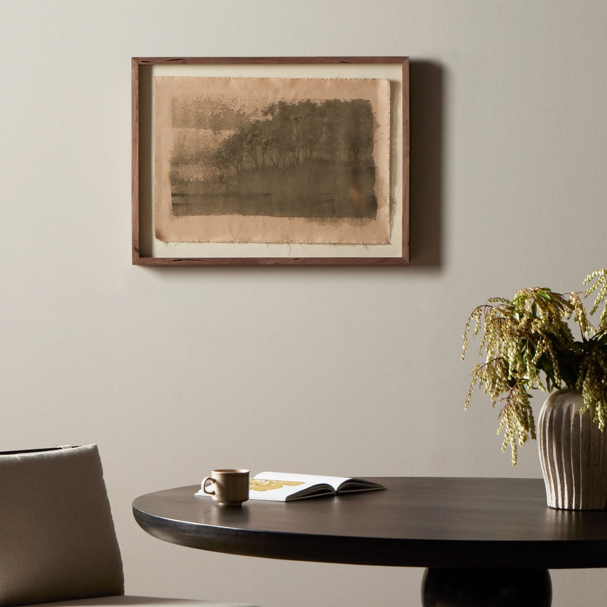 Daughters Of The Water IV by Aileen Fitzgerald - Rustic 2.5 Walnut - Image 3