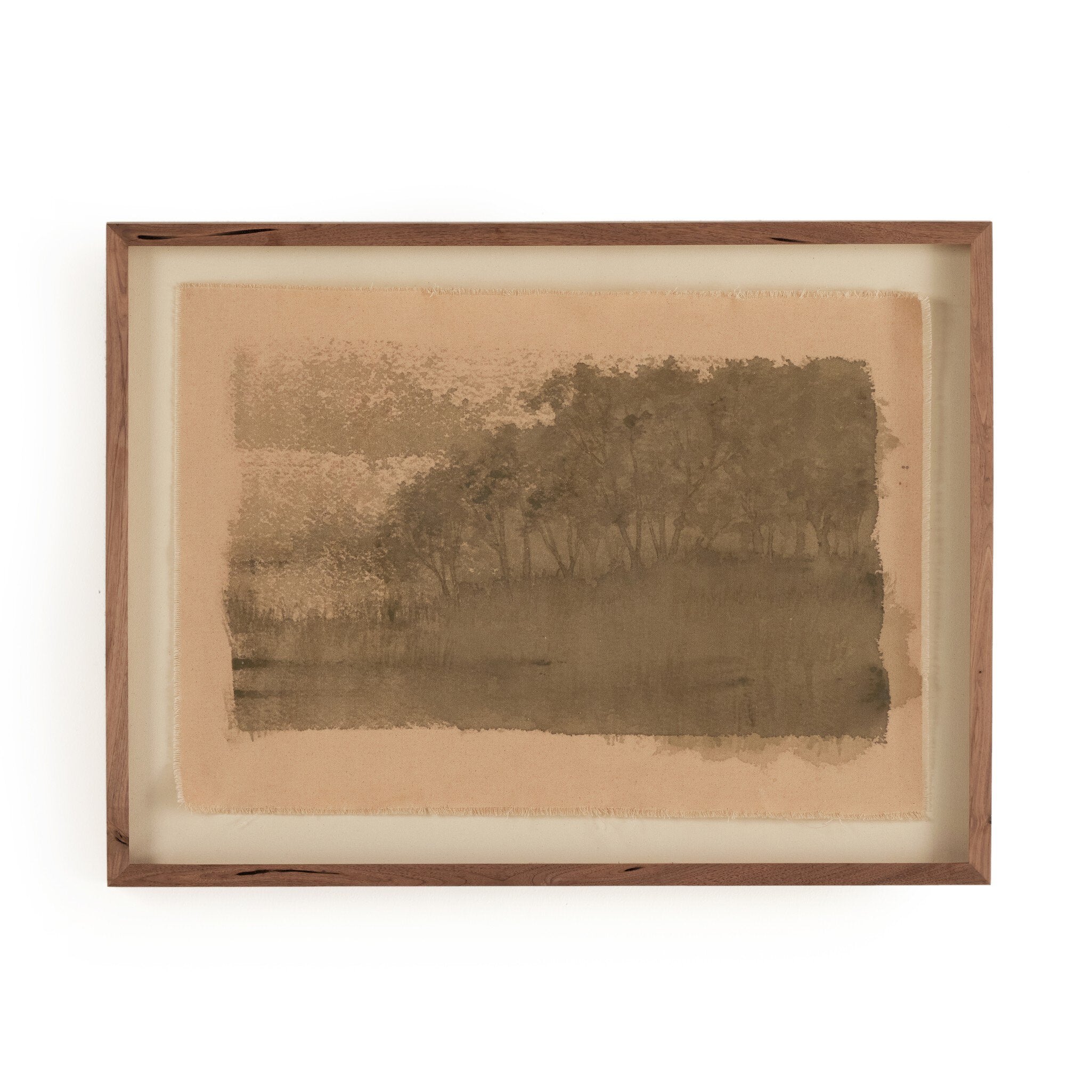 Daughters Of The Water IV by Aileen Fitzgerald - Rustic 2.5 Walnut - Image 1