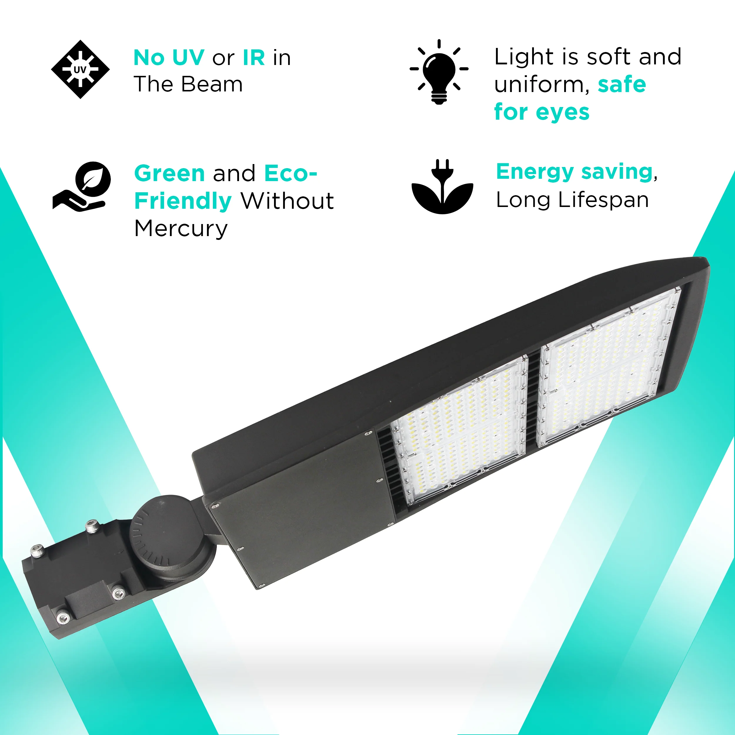 240W Gen1 Series Area/Flood Light - 33600lms - IP65 UL Listed - Image 2