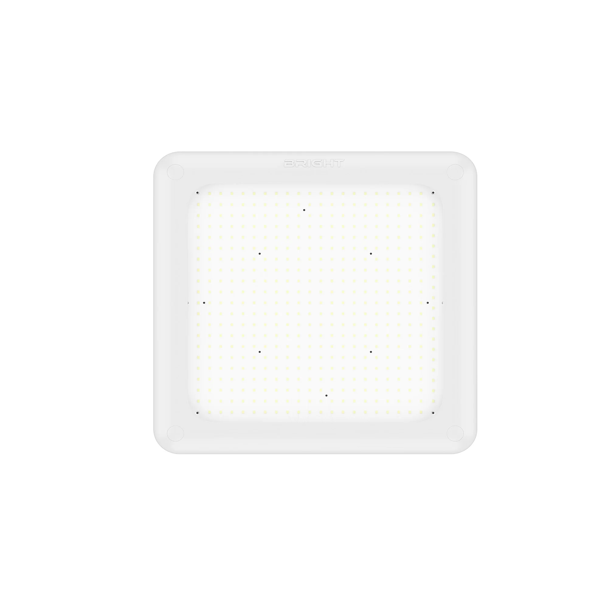 LED Gas Station Canopy Light – Glass Cover – Watt Selectable (240W/200W/160W) – 5700K – DLC – IP65 UL Listed #108