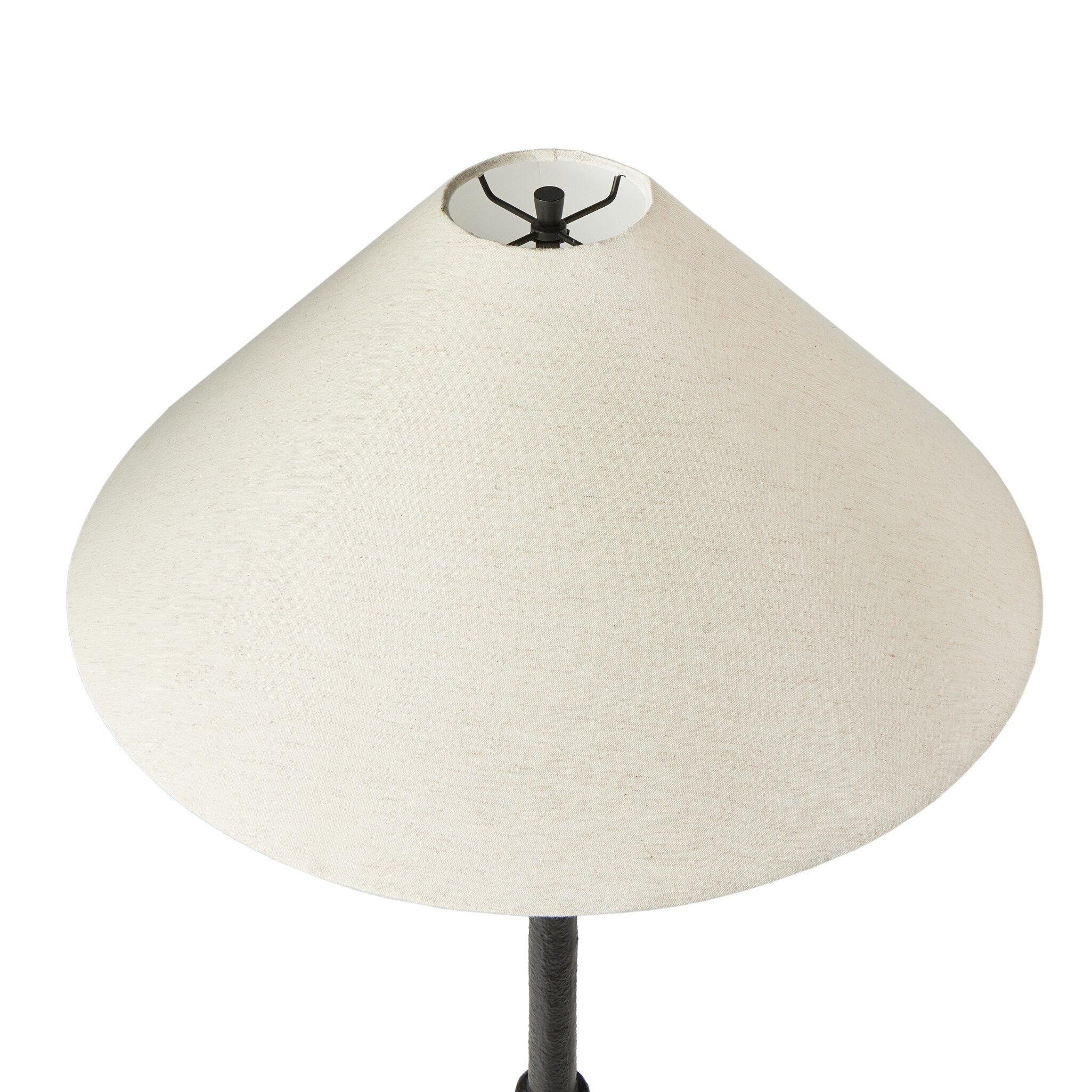 Neville Floor Lamp - Matte Black Cast Aluminum - Image 3