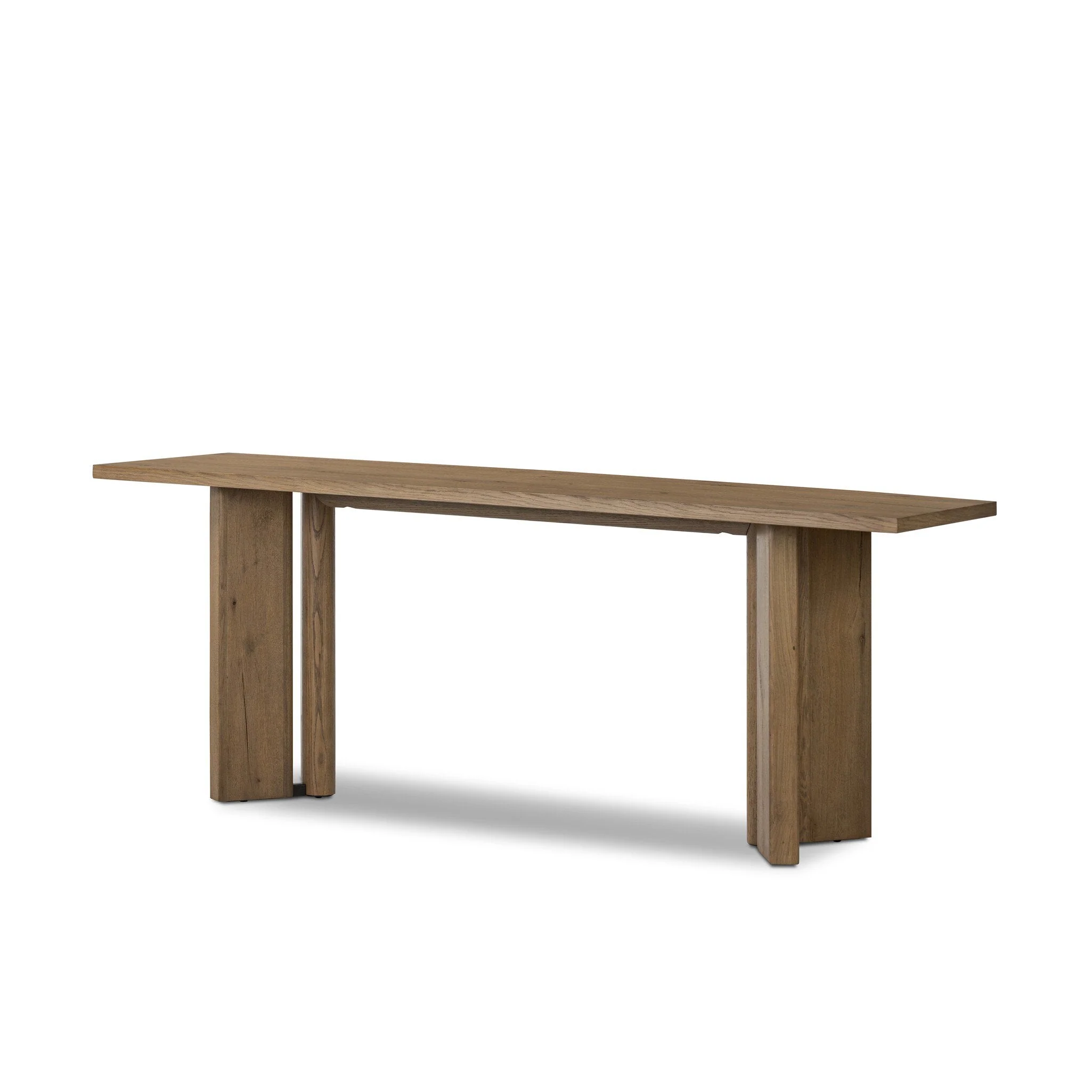 Huxley Console Table - Rubbed Light Oak Veneer - Image 2