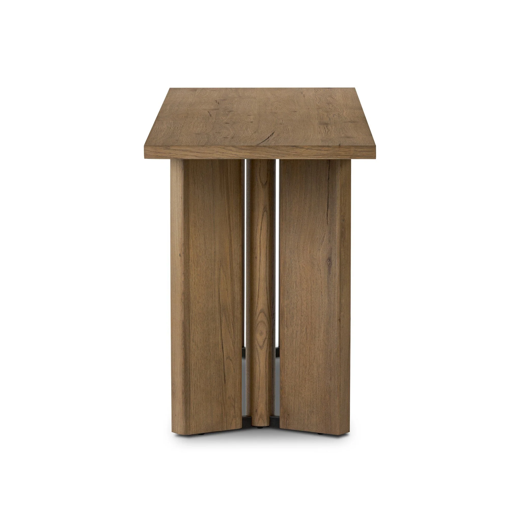 Huxley Console Table - Rubbed Light Oak Veneer - Image 3
