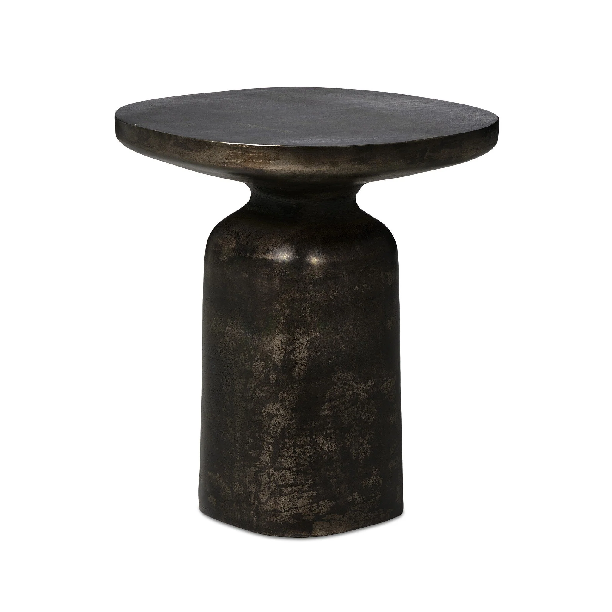 Odessa End Table - Distressed Bronze - Image 2