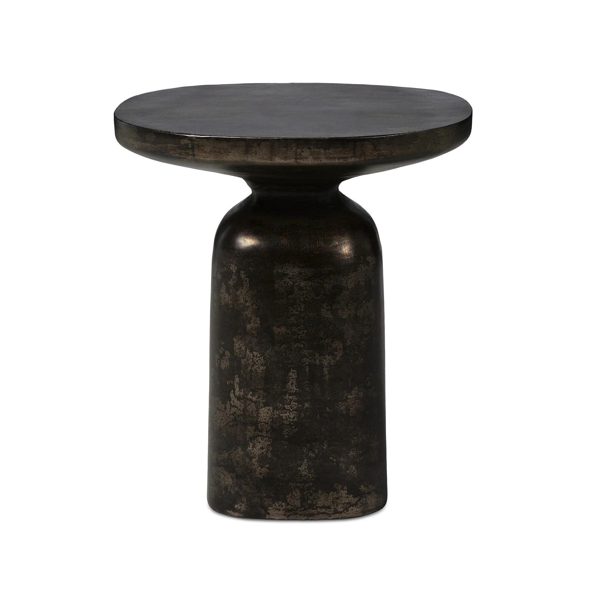 Odessa End Table - Distressed Bronze - Image 3