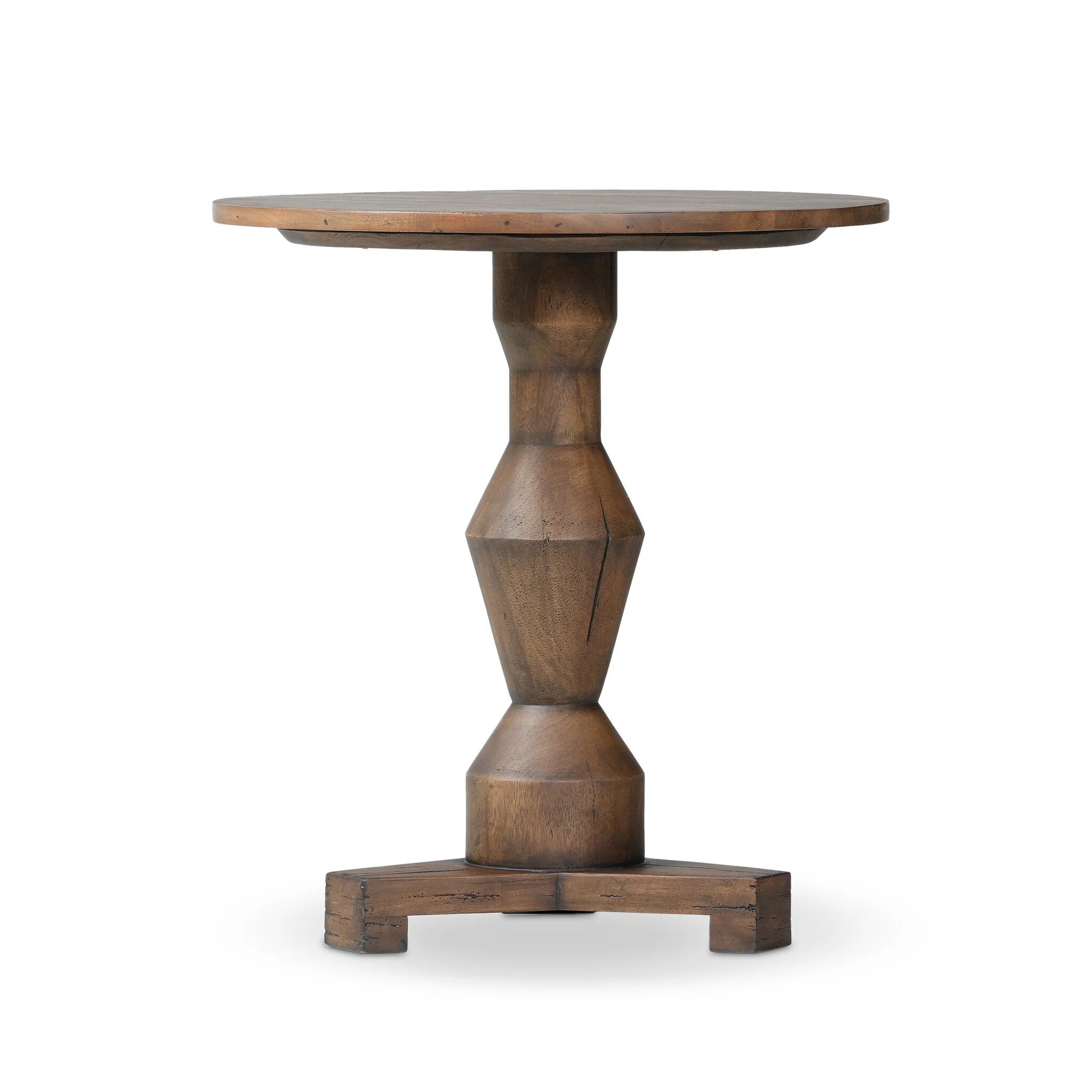 Rivi End Table - Aged Belgium Bleach - Image 1