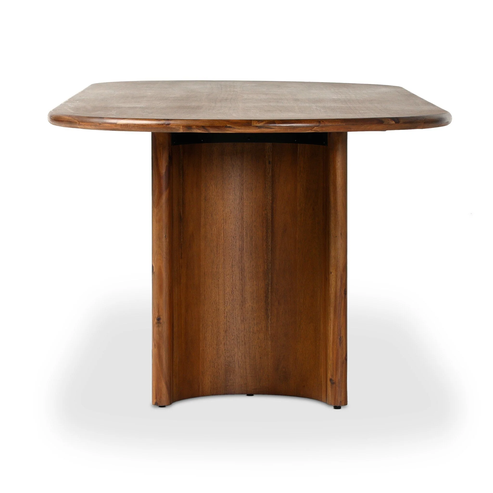 Paden Dining Table - Seasoned Brown Acacia | 118" - Image 3