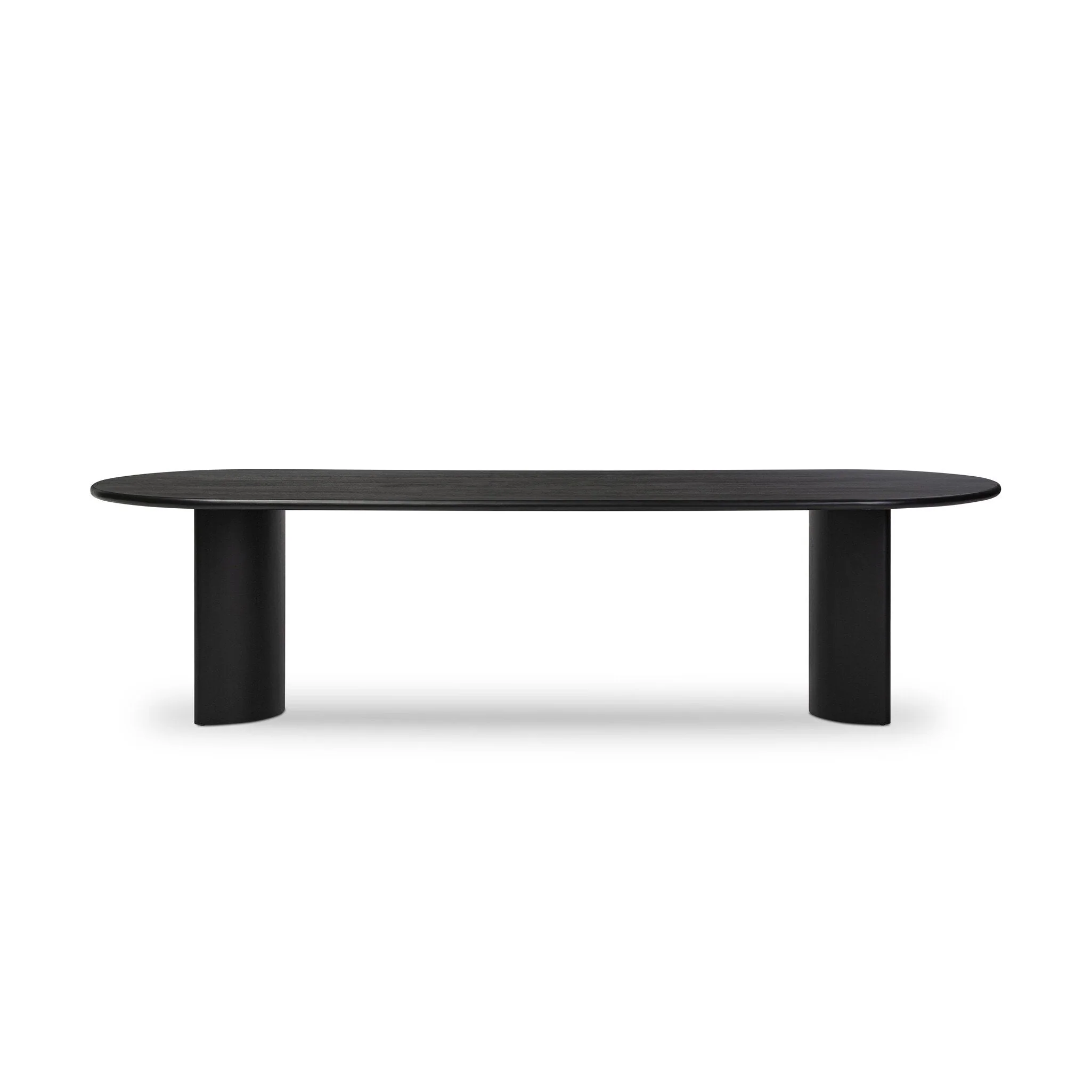Paden Dining Table - Aged Black Acacia | 118" - Image 1