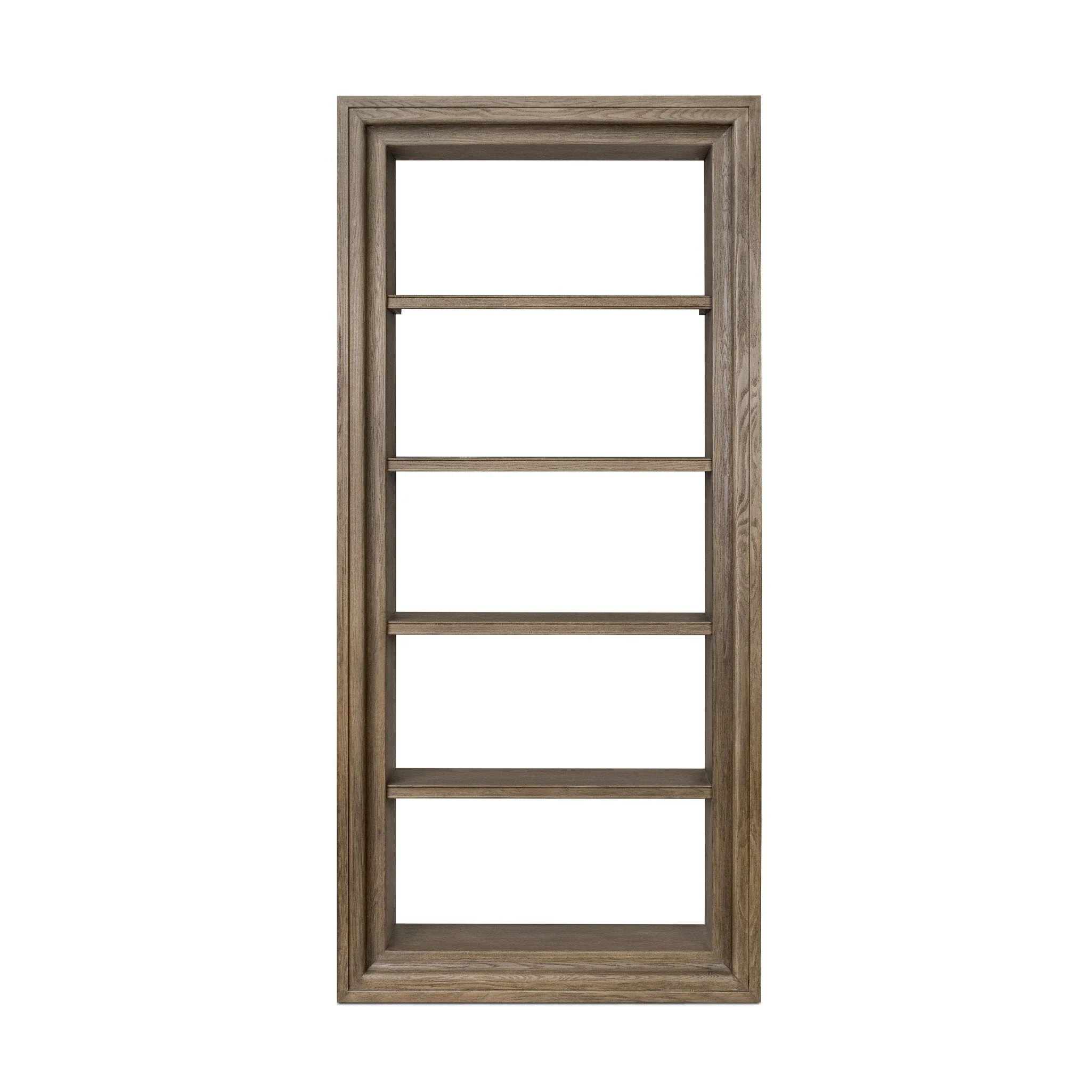 Andreas Bookcase – Weathered Hazel Oak