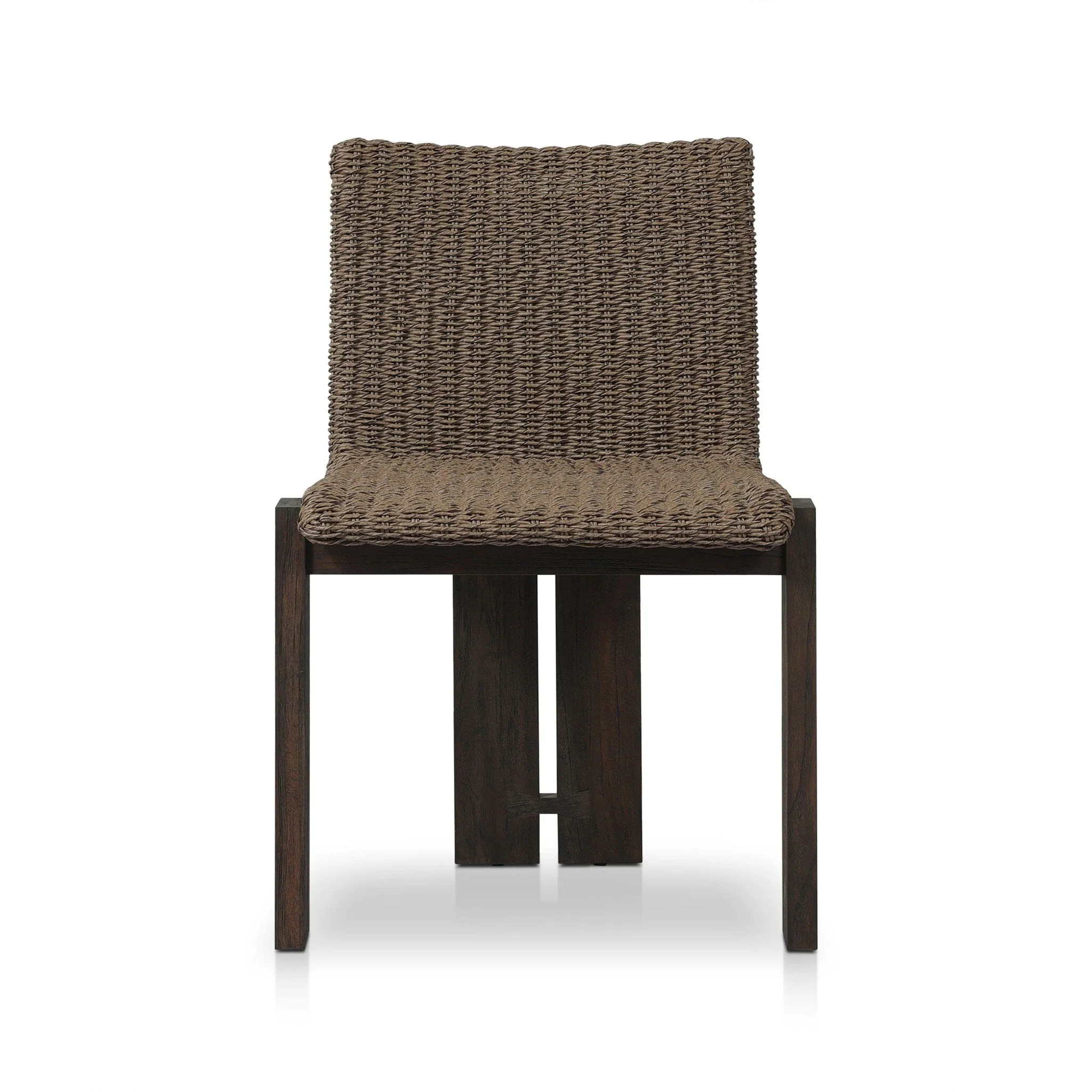 Roxy Outdoor Dining Chair - Faux Dark Hyacinth - Image 1