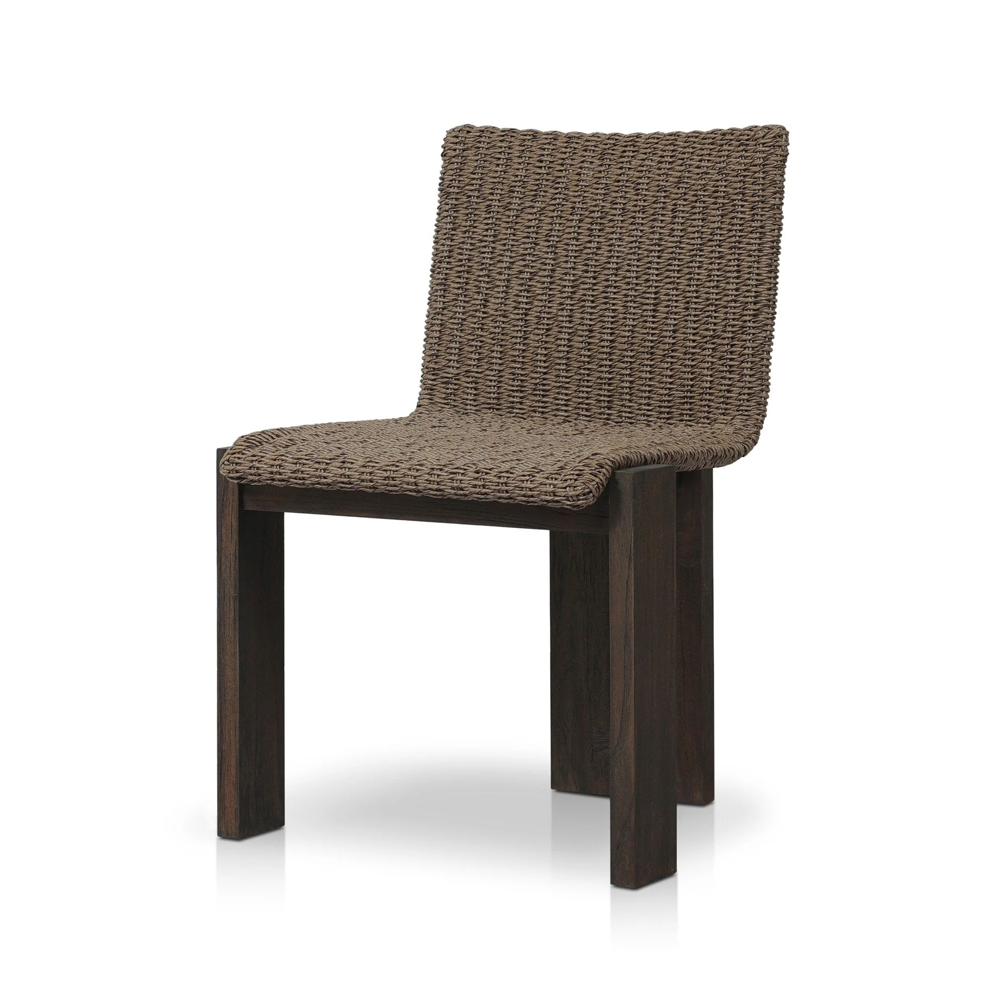 Roxy Outdoor Dining Chair - Faux Dark Hyacinth - Image 2