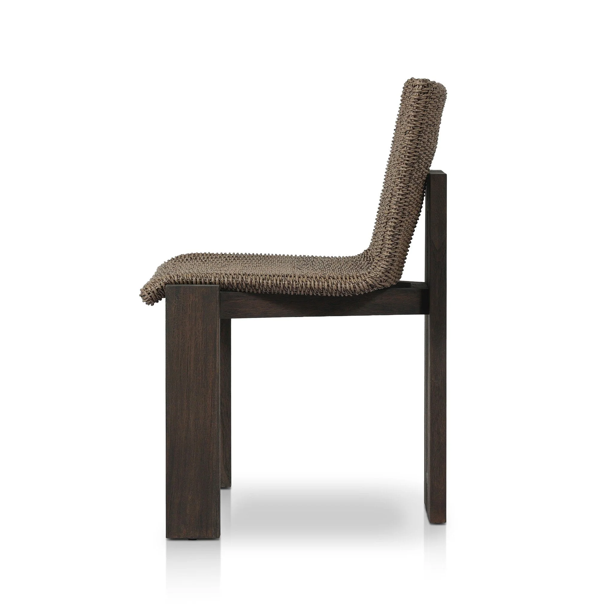 Roxy Outdoor Dining Chair - Faux Dark Hyacinth - Image 3