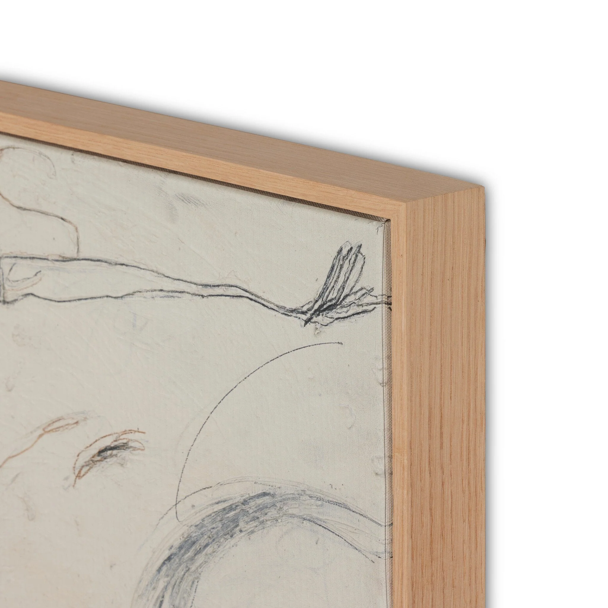 Examination Of The Rose by Tyler Guinn - Vertical Grain White Oak Floater - Image 3