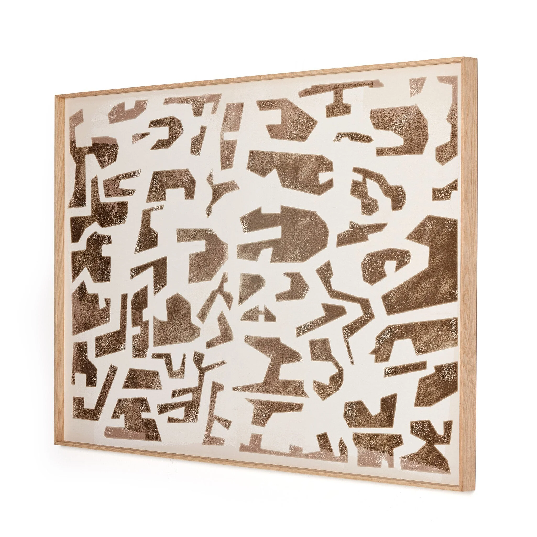 Block Sand II by Coup d'Esprit - Vertical Grain White Oak Floater - Image 2