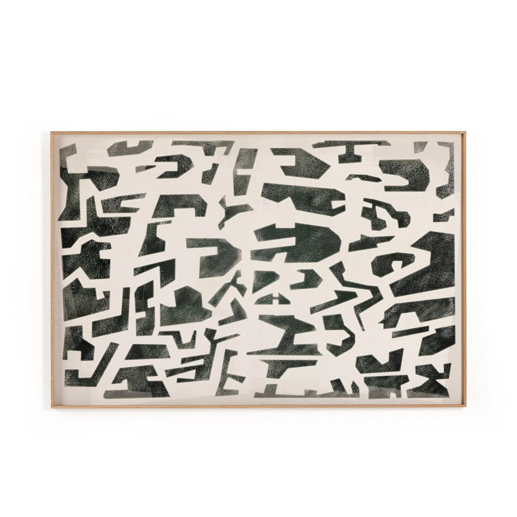 Block Sea II by Coup d’Esprit – Vertical Grain White Oak Floater