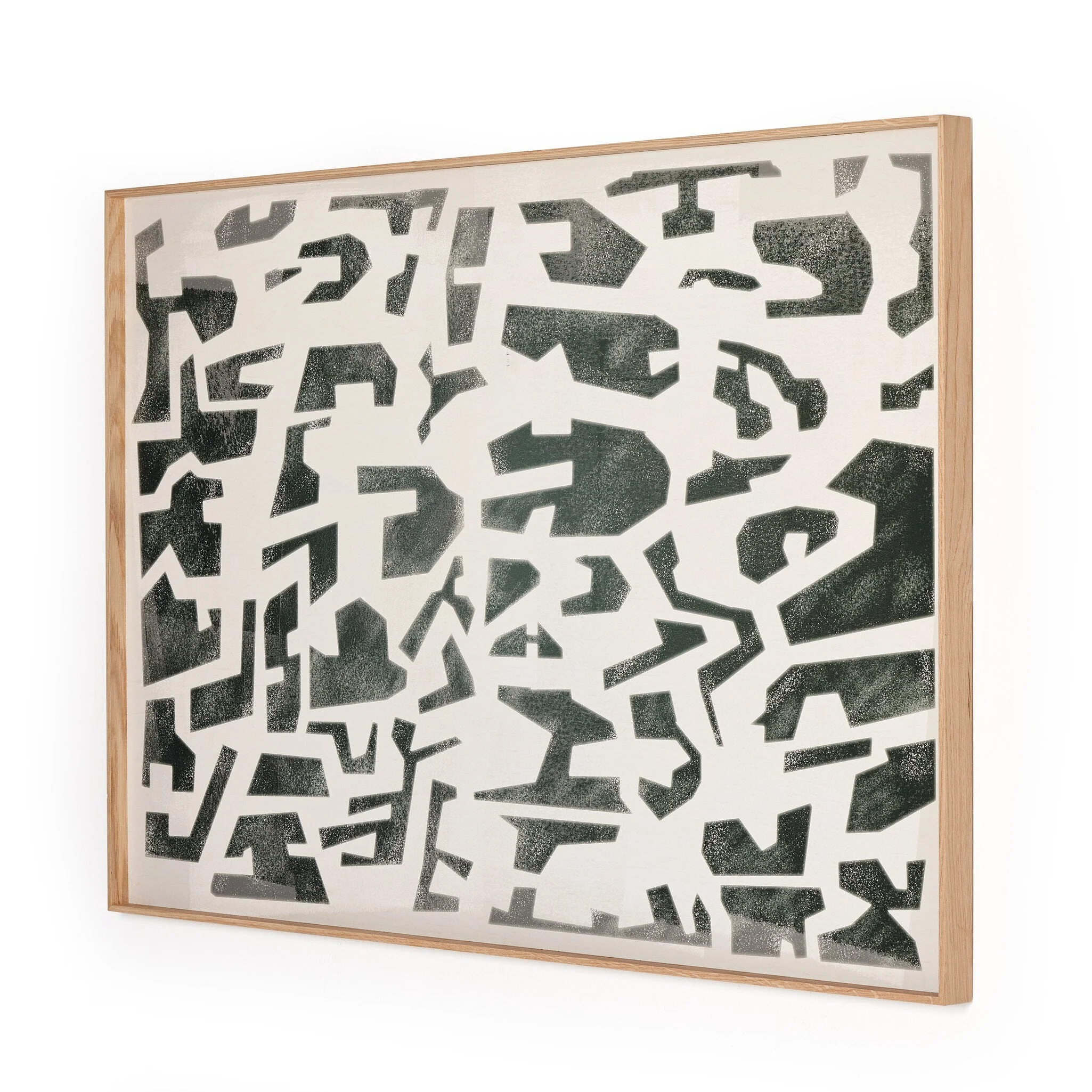 Block Sea II by Coup d'Esprit - Vertical Grain White Oak Floater - Image 2