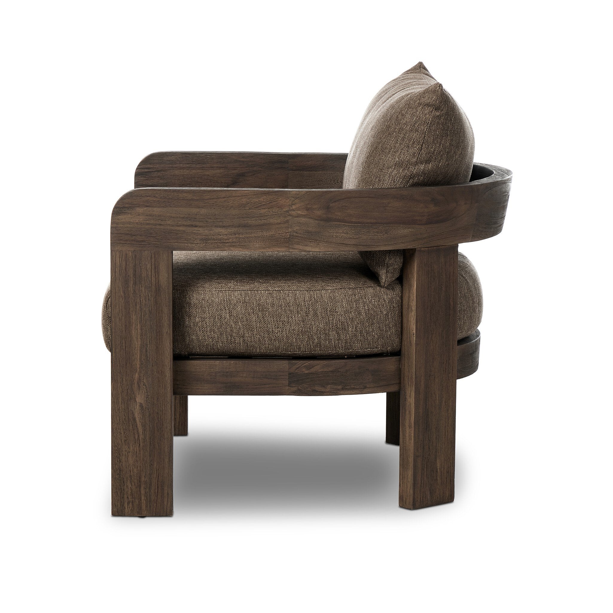 Jackson Outdoor Chair - Ellor Brown - Image 3
