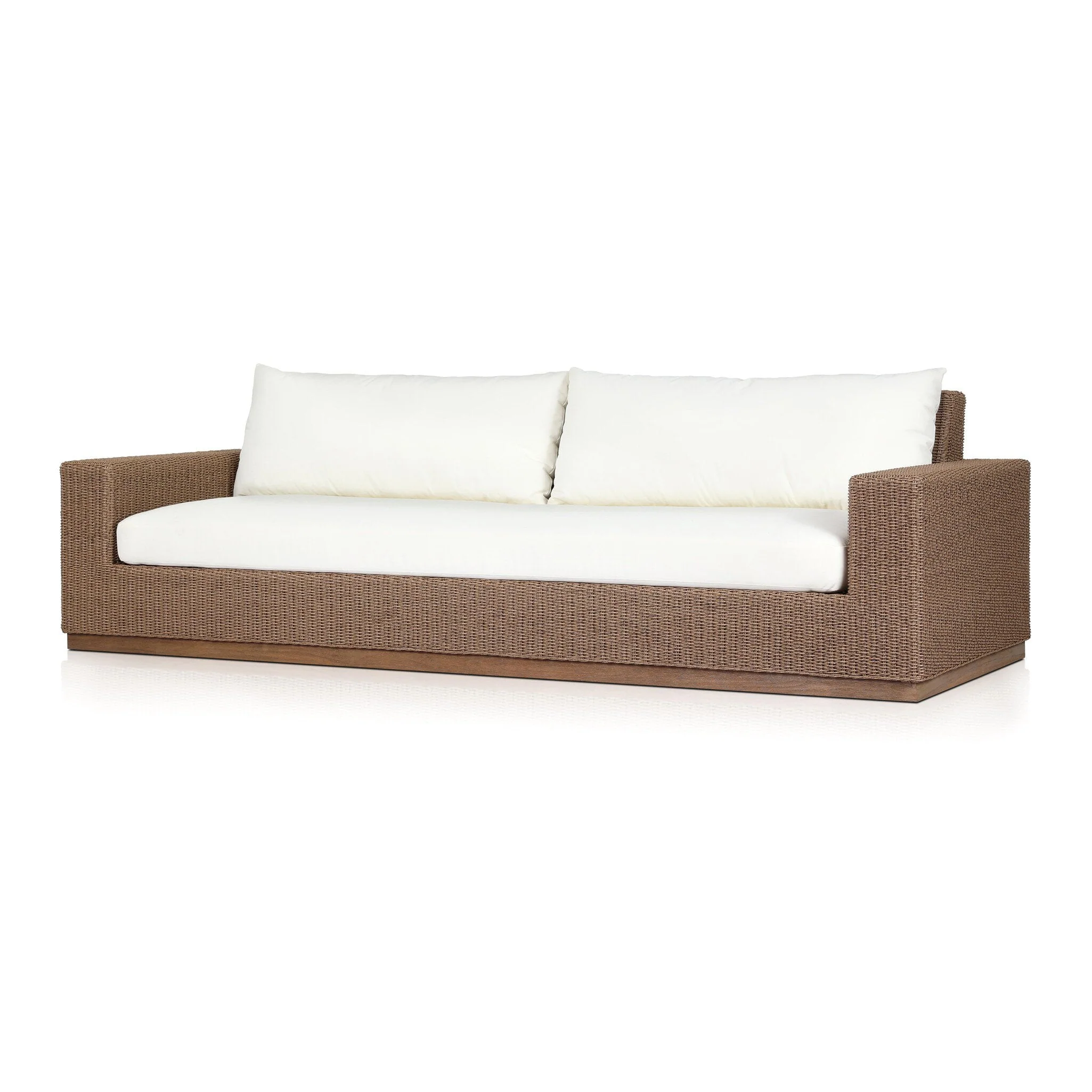 Suri Outdoor Sofa-106" - Arashi Salt - Image 2