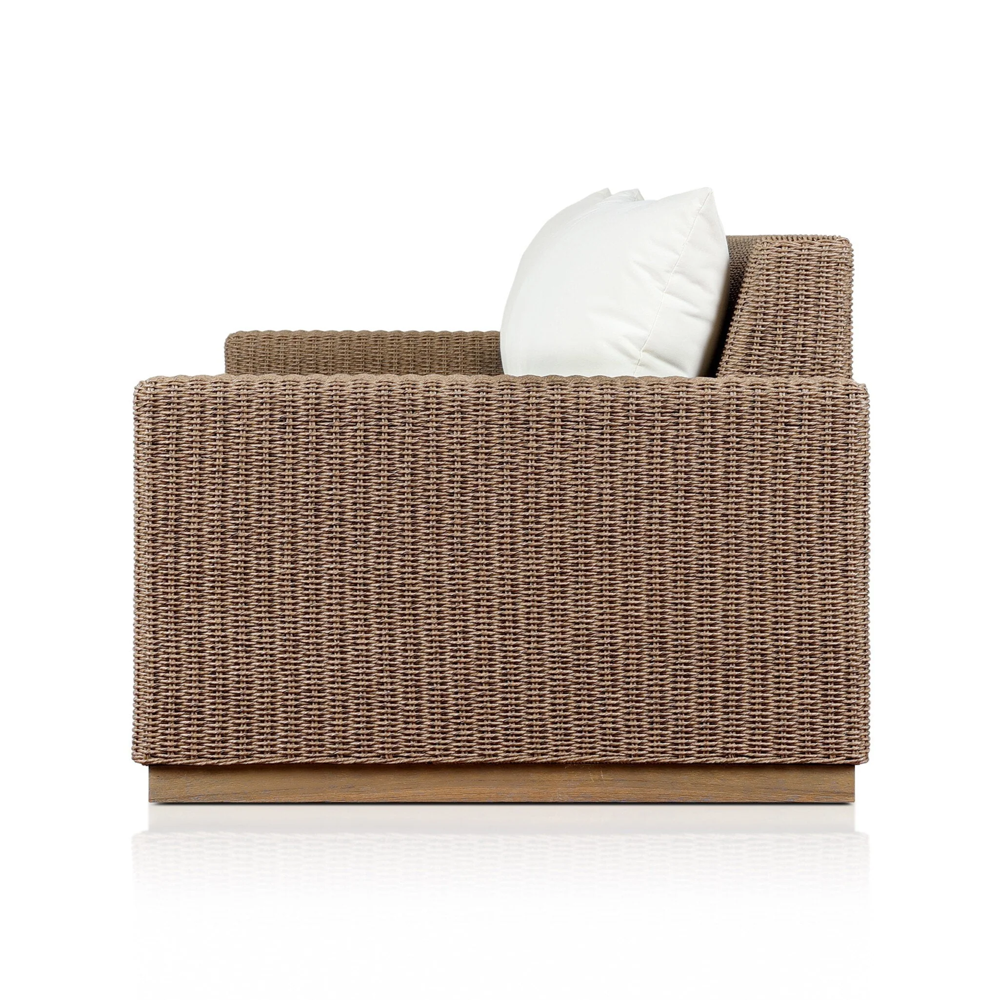 Suri Outdoor Sofa-106" - Arashi Salt - Image 3