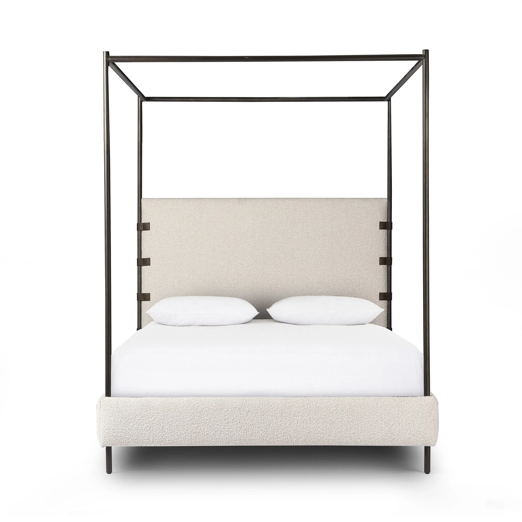 Anderson Canopy Bed - Knoll Natural | Queen - Image 1