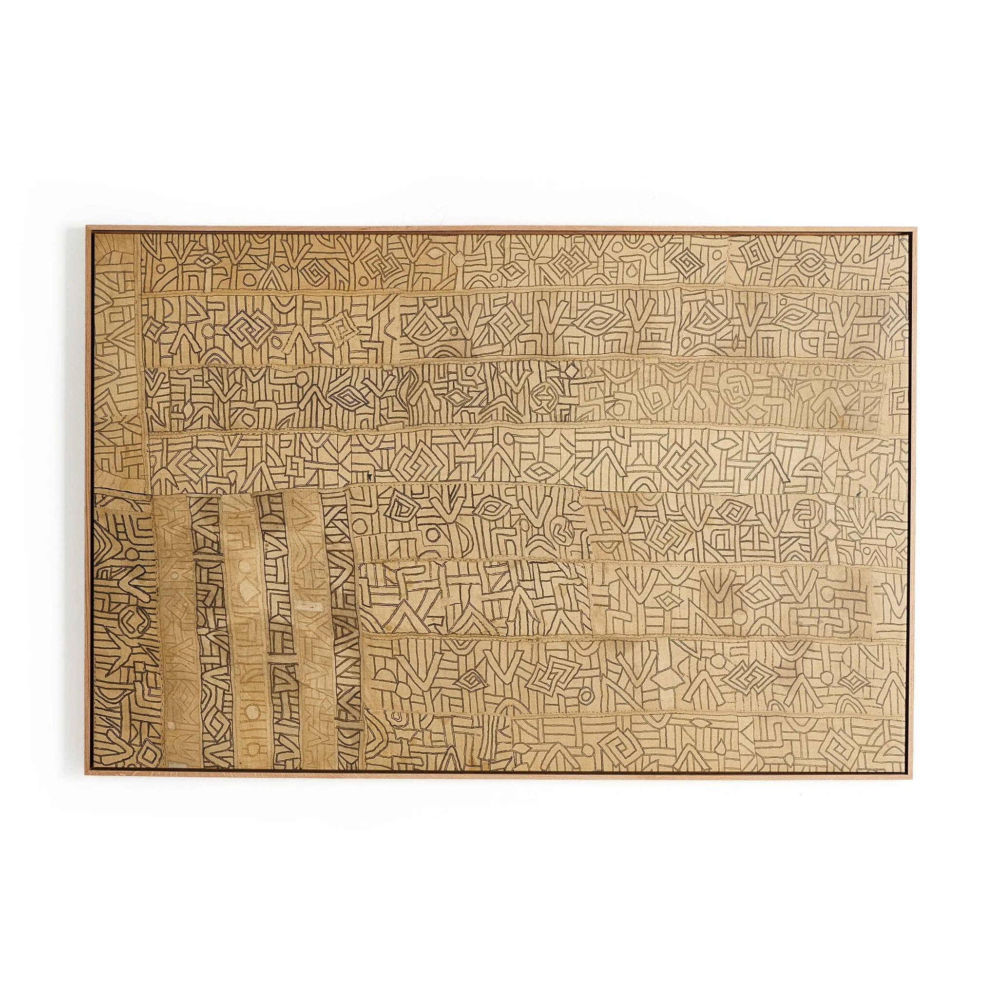 Kuba III by FH Art Studio – Vertical Grain White Oak Floater