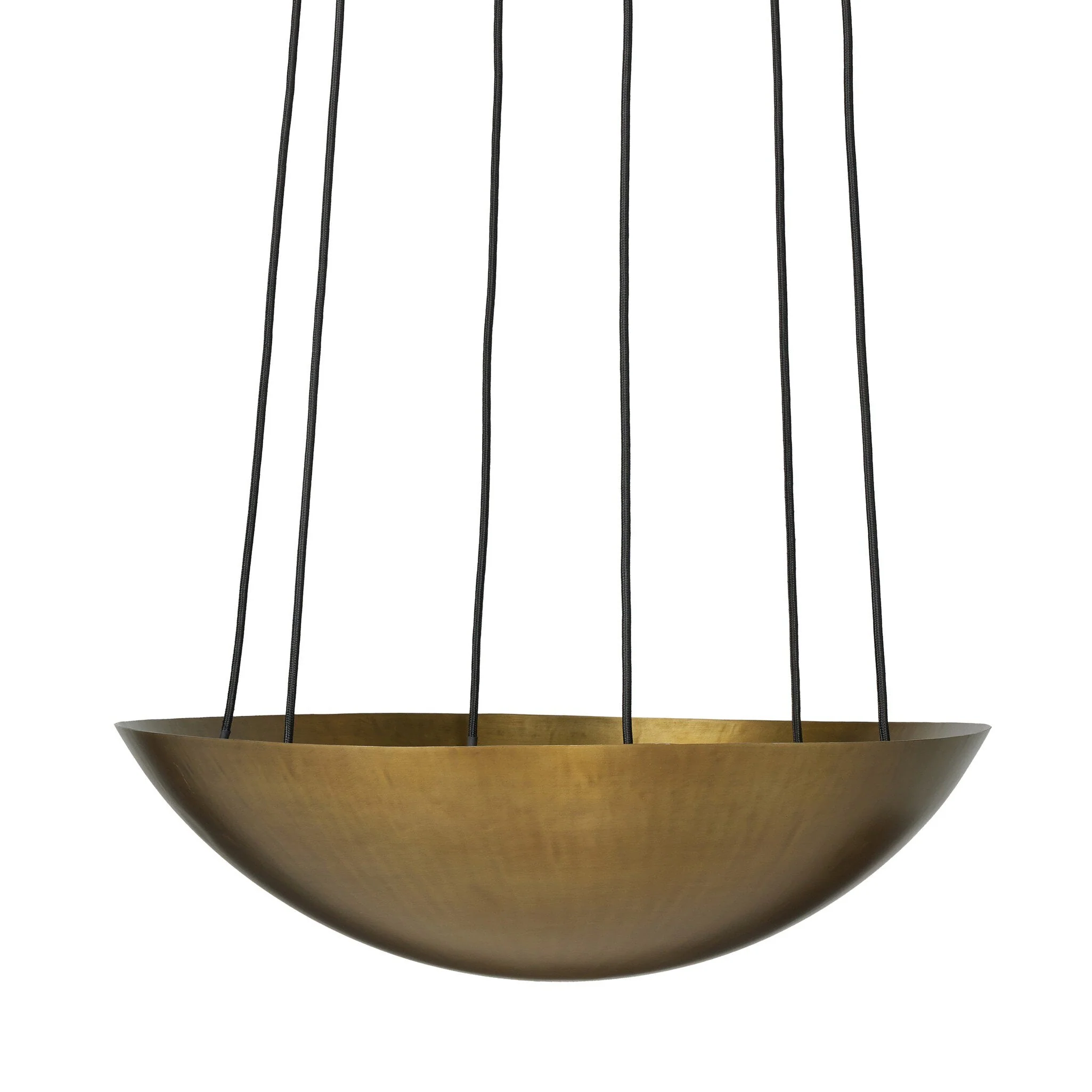 Branson Chandelier - Aged Brass Iron - Image 3