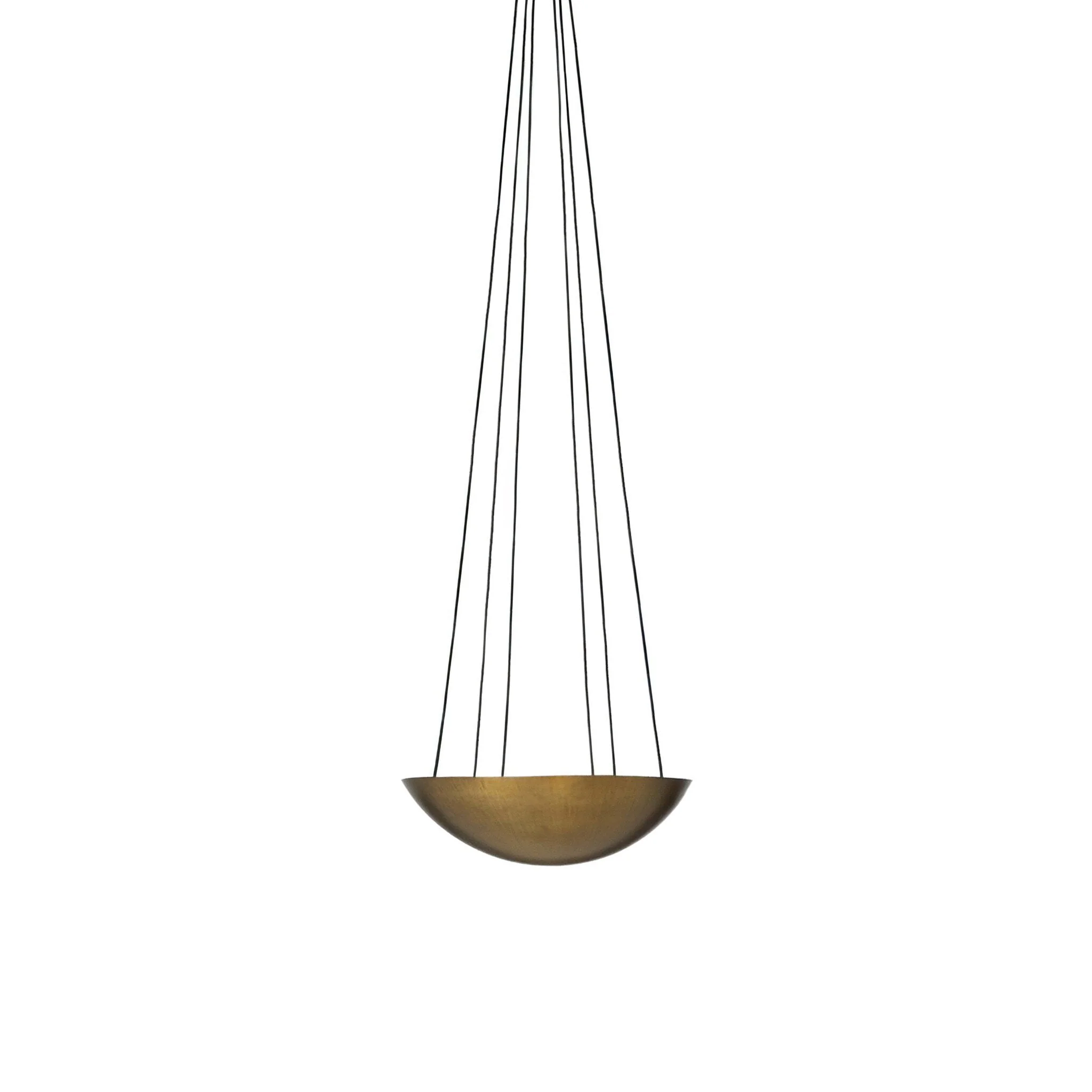 Branson Chandelier - Aged Brass Iron - Image 1
