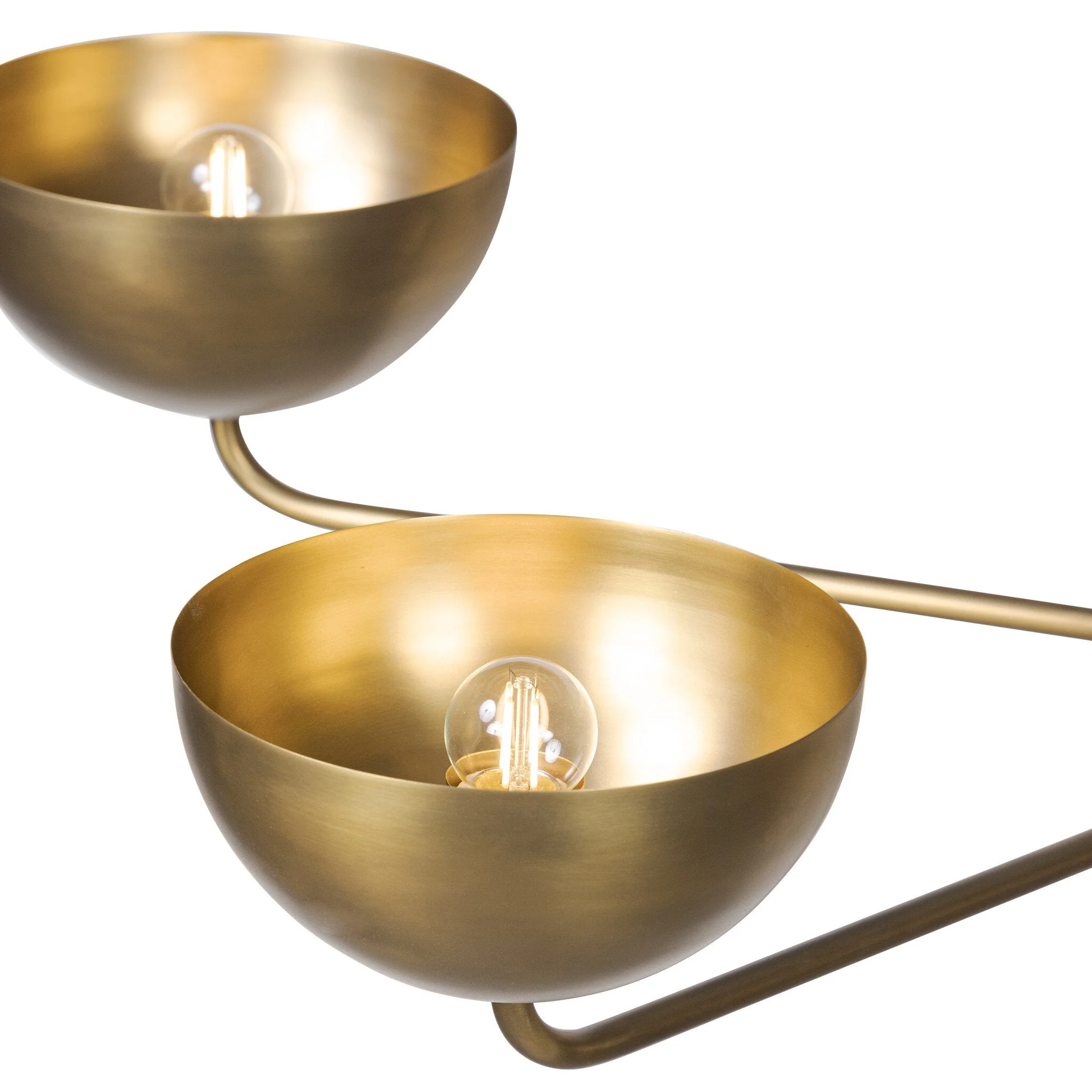 Keller Chandelier - Aged Brass - Image 2