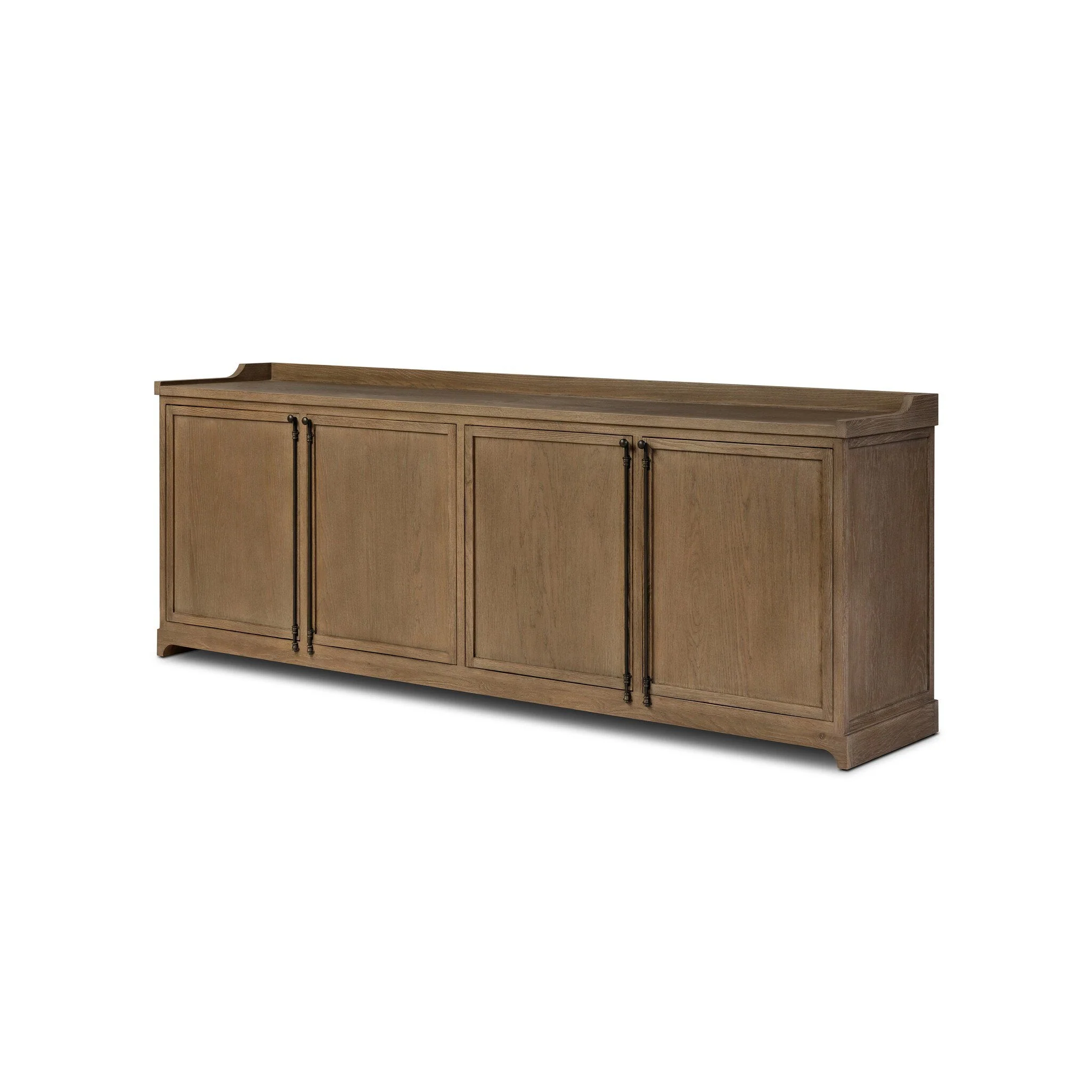 Adley Sideboard - Weathered Washed Oak Veneer - Image 2